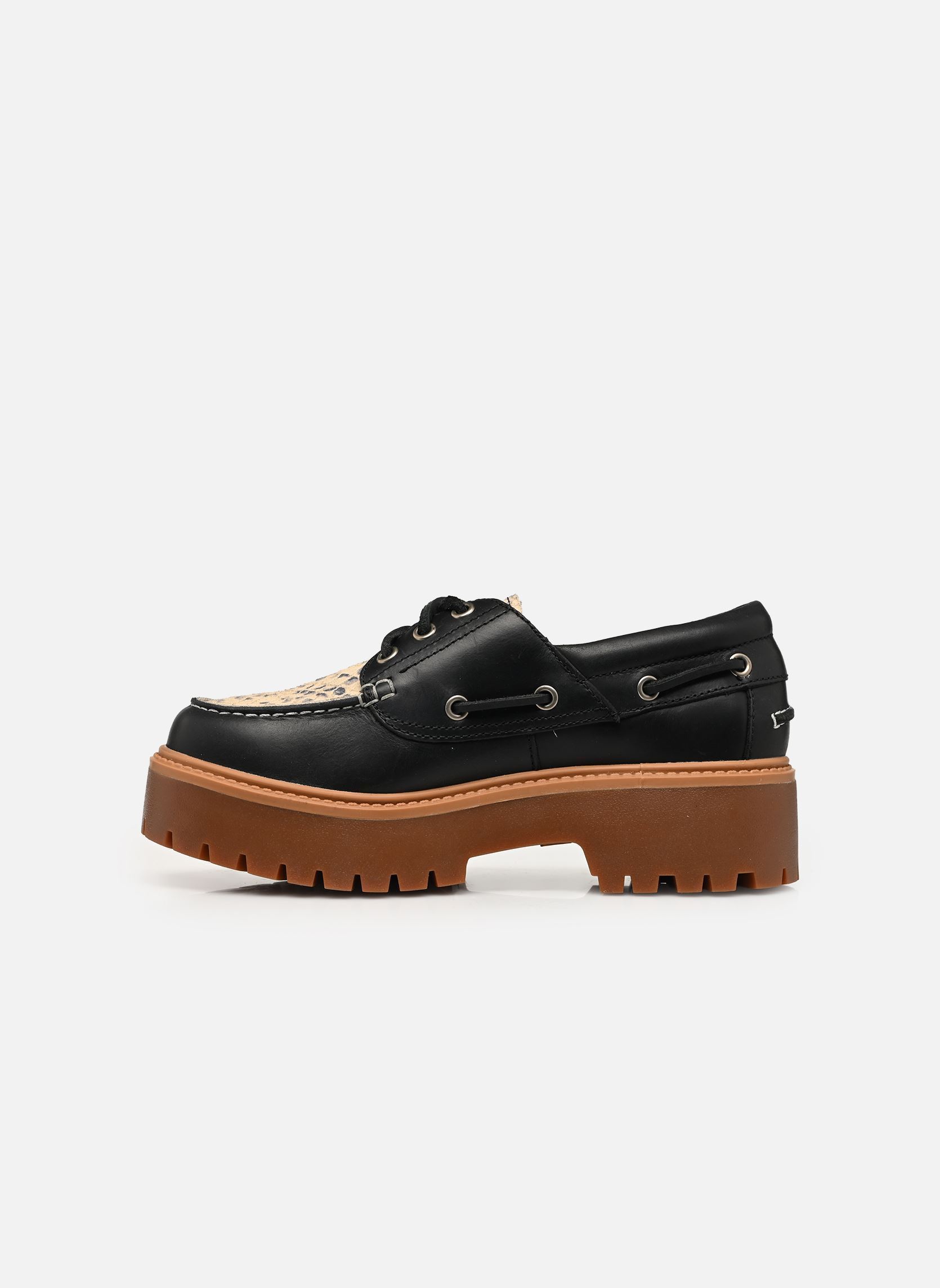 Bootschoenen BOAT SHOE dames zwart Timberland Bootschoenen BOAT SHOE dames zwart SNAKE PRINT SUEDE 1