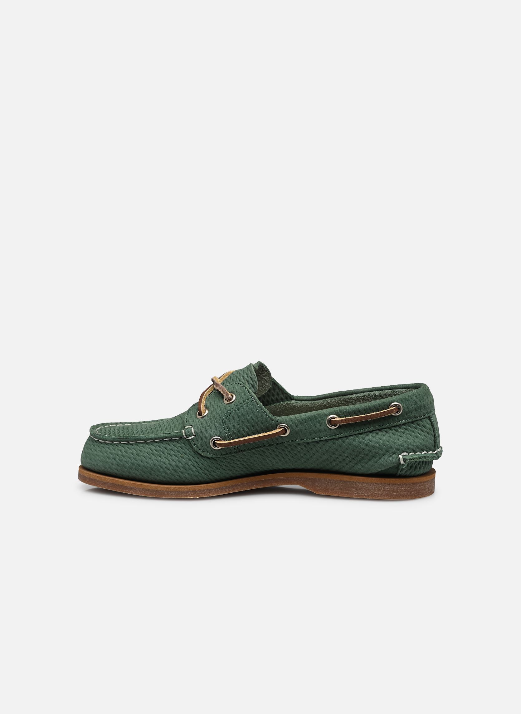 Chaussures bateaux BOAT SHOE femme vert Timberland Chaussures bateaux BOAT SHOE femme vert MEDIUM GREEN NUBUCK 1