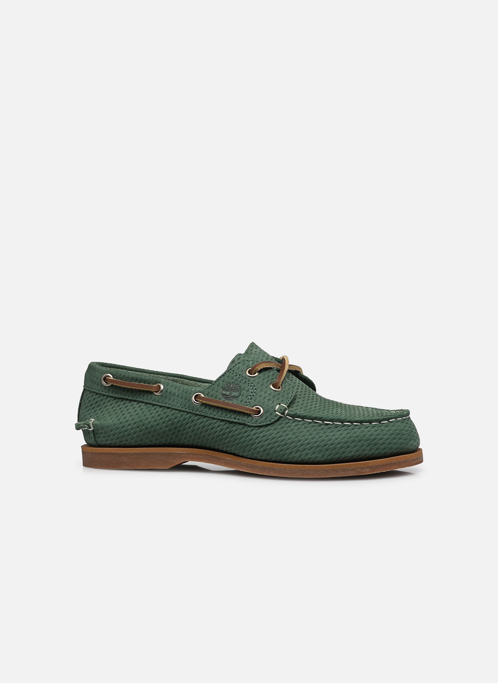 Chaussures bateaux BOAT SHOE femme vert Timberland Chaussures bateaux BOAT SHOE femme vert MEDIUM GREEN NUBUCK 1