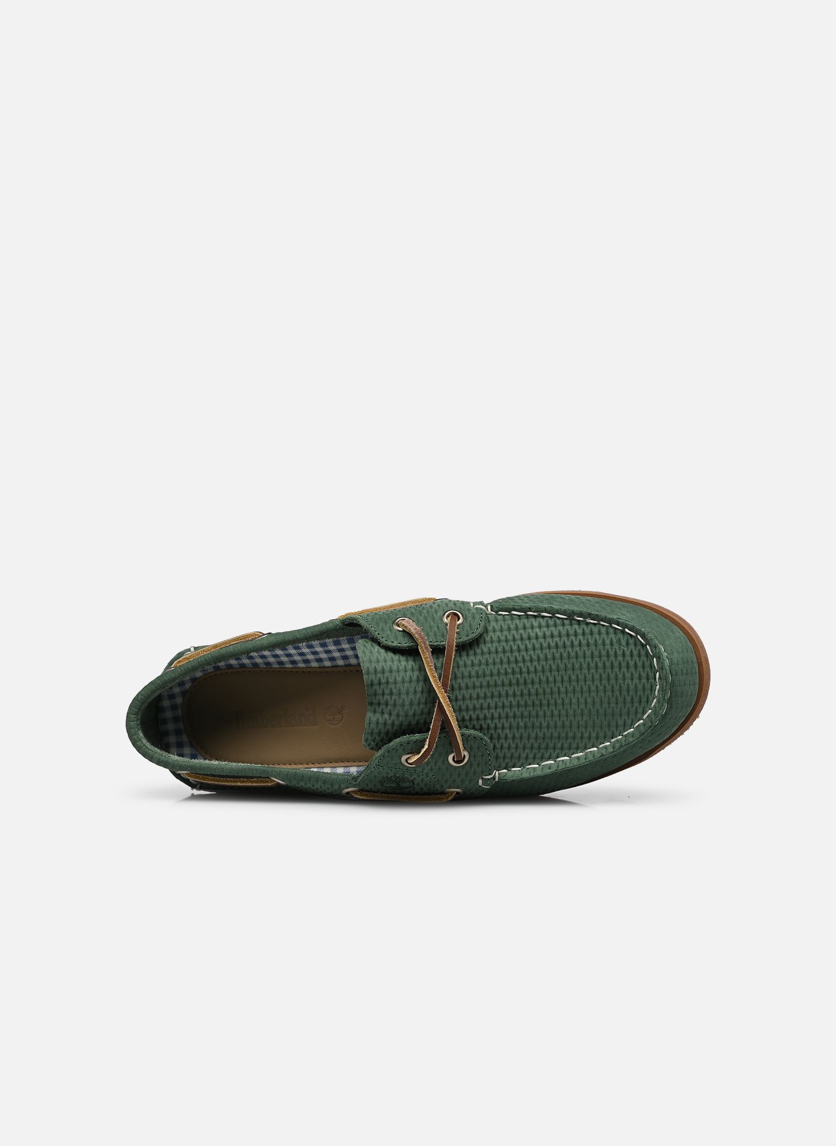 Chaussures bateaux BOAT SHOE femme vert Timberland Chaussures bateaux BOAT SHOE femme vert MEDIUM GREEN NUBUCK 1