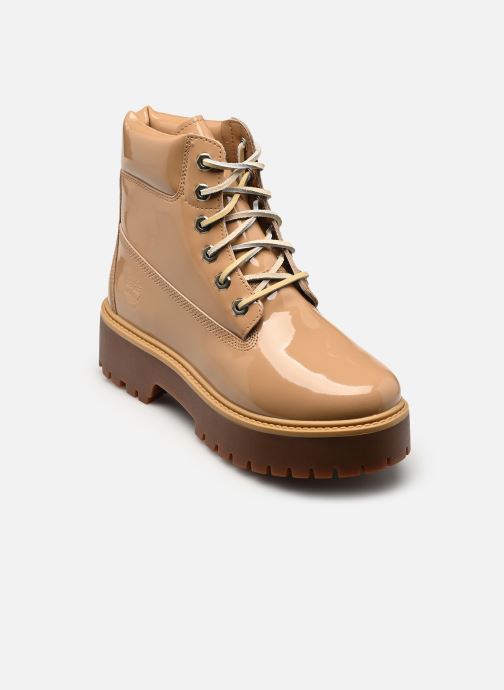 Timberland Geschnürte Stiefeletten 6 IN LACE WATERPROOF BOOT damen beige