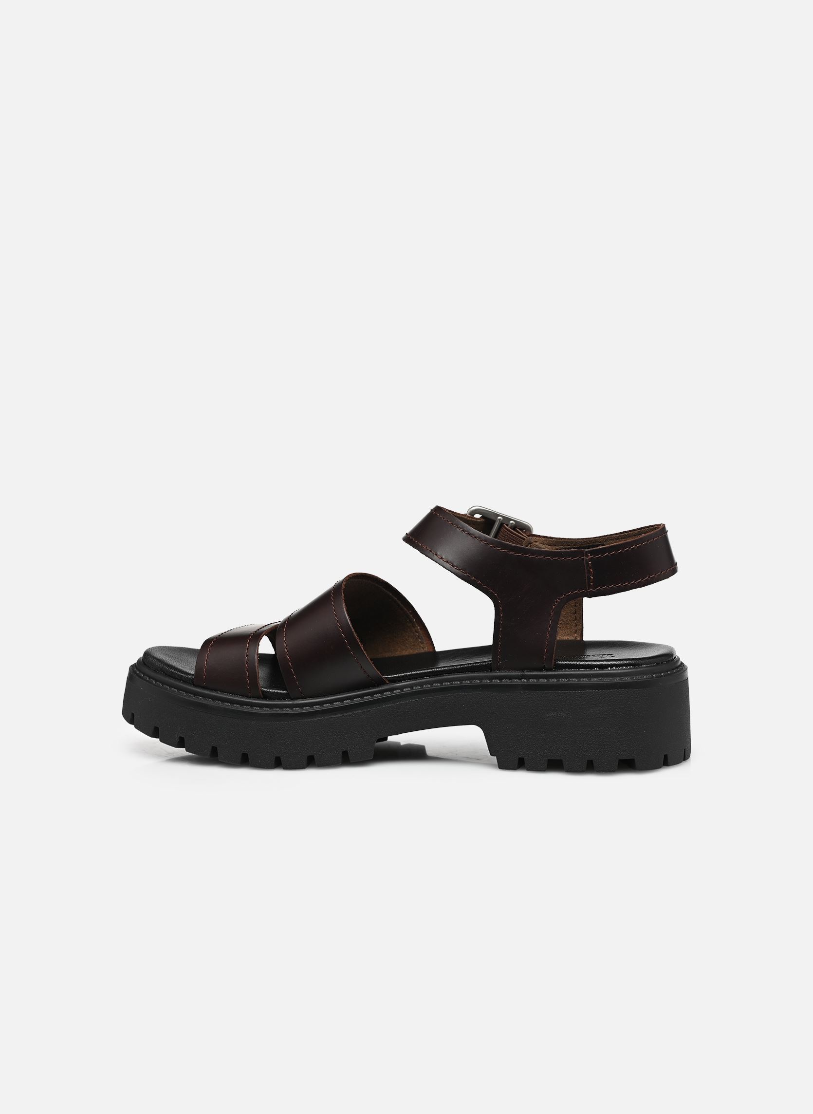 Sandali piatti BACKSTRAP SANDAL donna marrone Timberland Sandali piatti BACKSTRAP SANDAL donna marrone TB0A2EJMW011