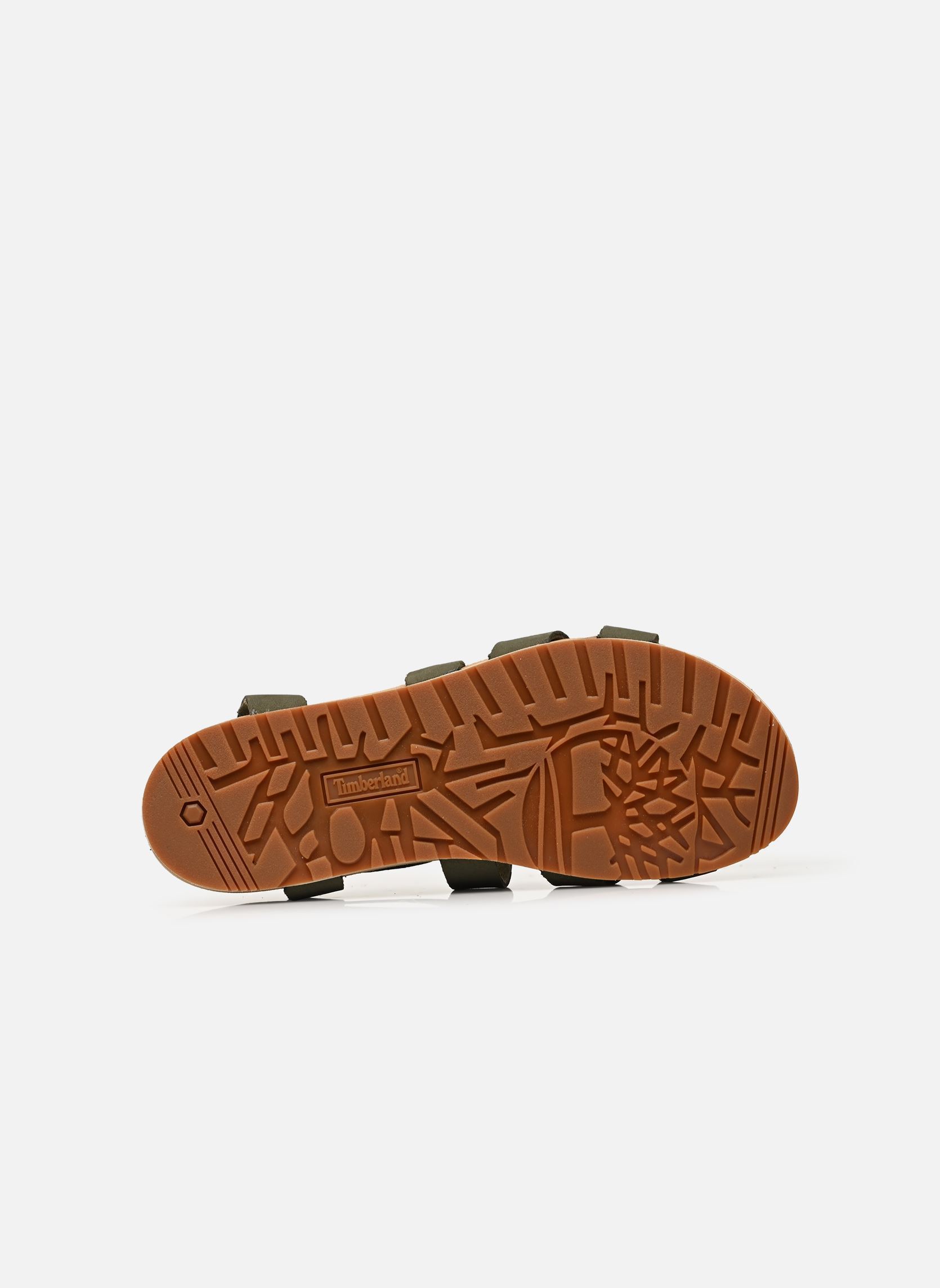 Sandales plates BACKSTRAP SANDAL femme vert Timberland Sandales plates BACKSTRAP SANDAL femme vert DARK GREEN NUBUCK