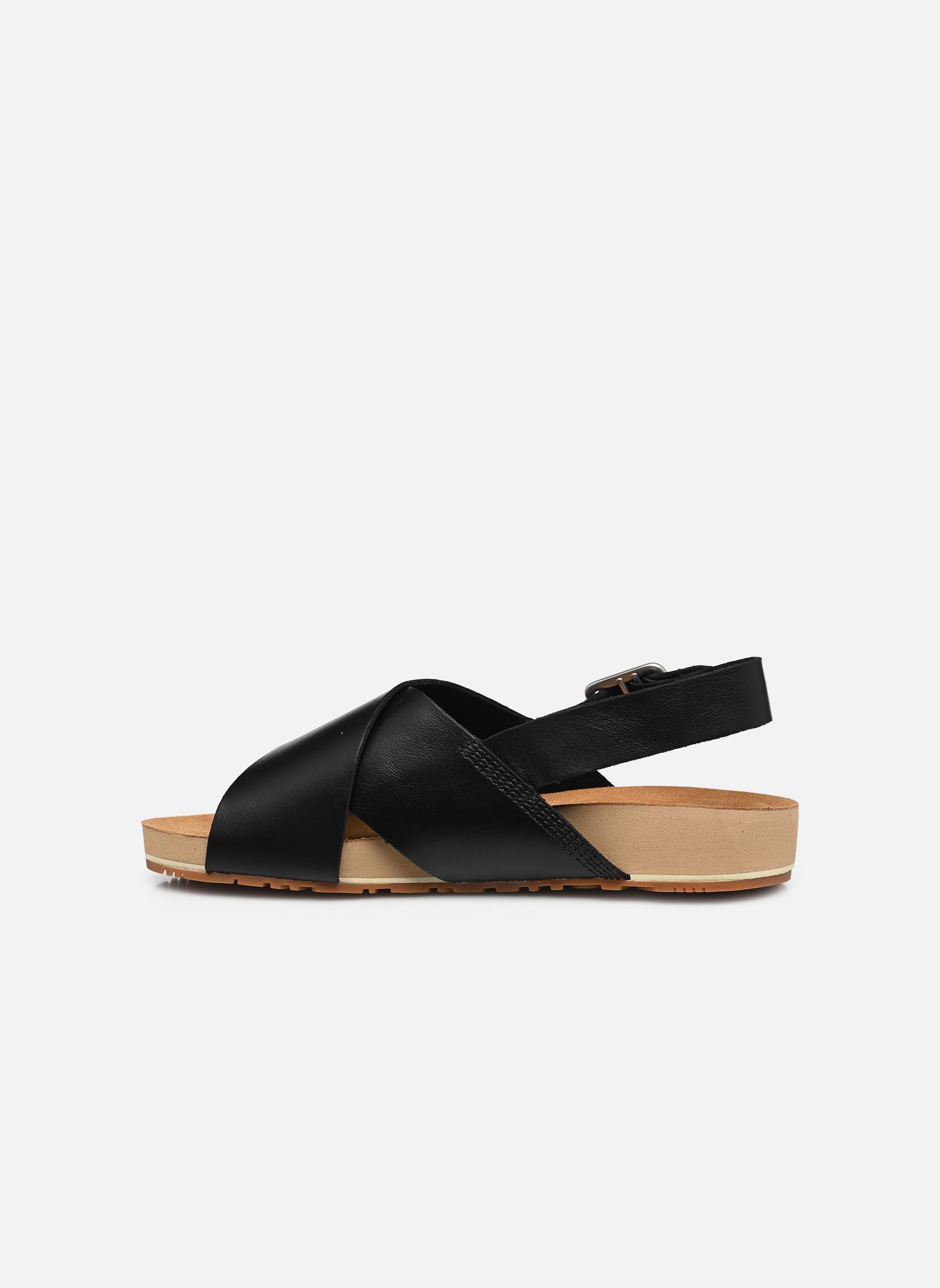 Flache Sandalen BACKSTRAP SANDAL damen schwarz Timberland Flache Sandalen BACKSTRAP SANDAL damen schwarz TB0A5MF1W021