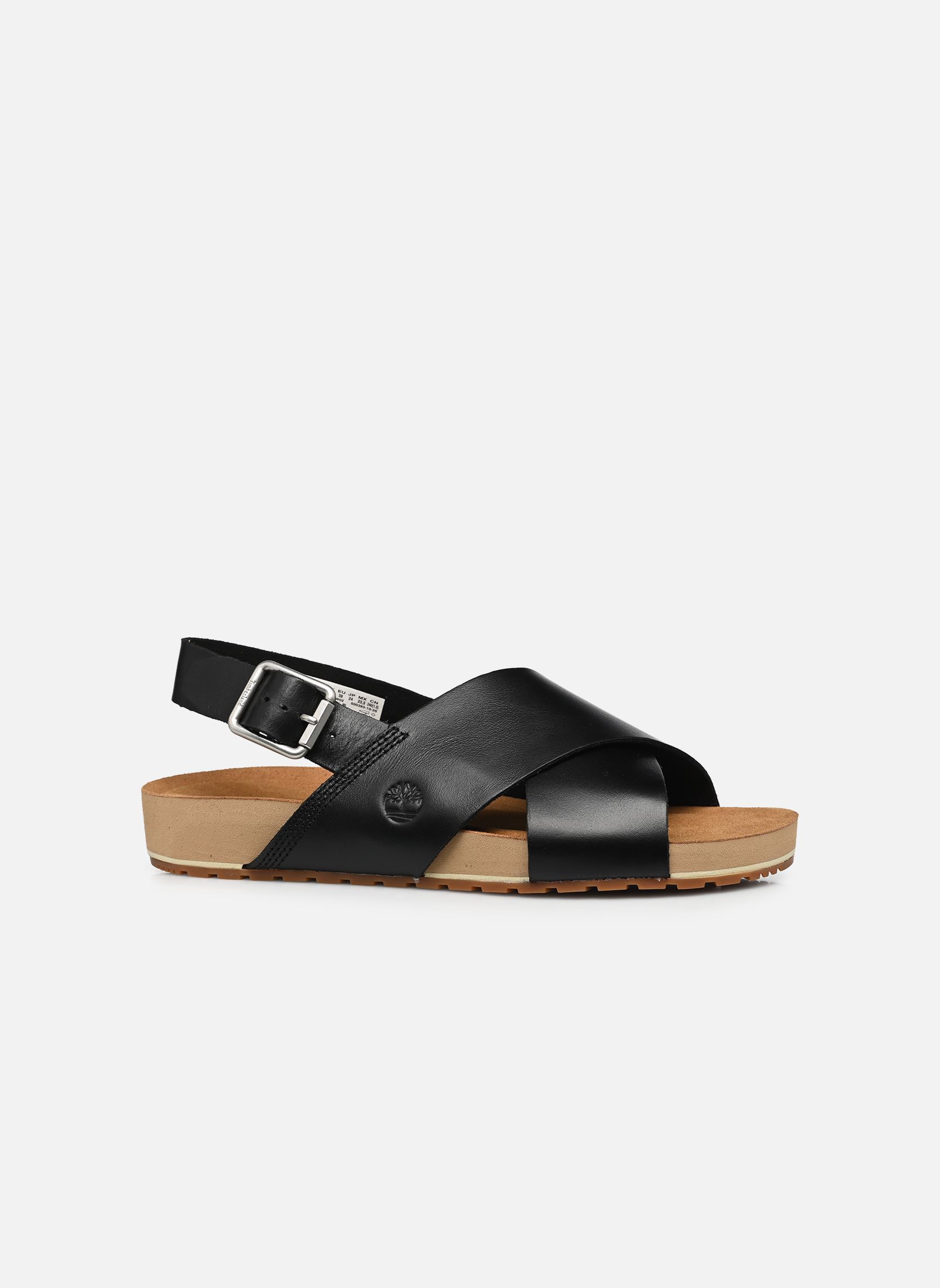 Flache Sandalen BACKSTRAP SANDAL damen schwarz Timberland Flache Sandalen BACKSTRAP SANDAL damen schwarz TB0A5MF1W021