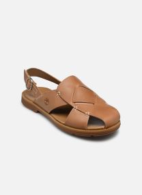 Sandali piatti BACKSTRAP SANDAL donna marrone