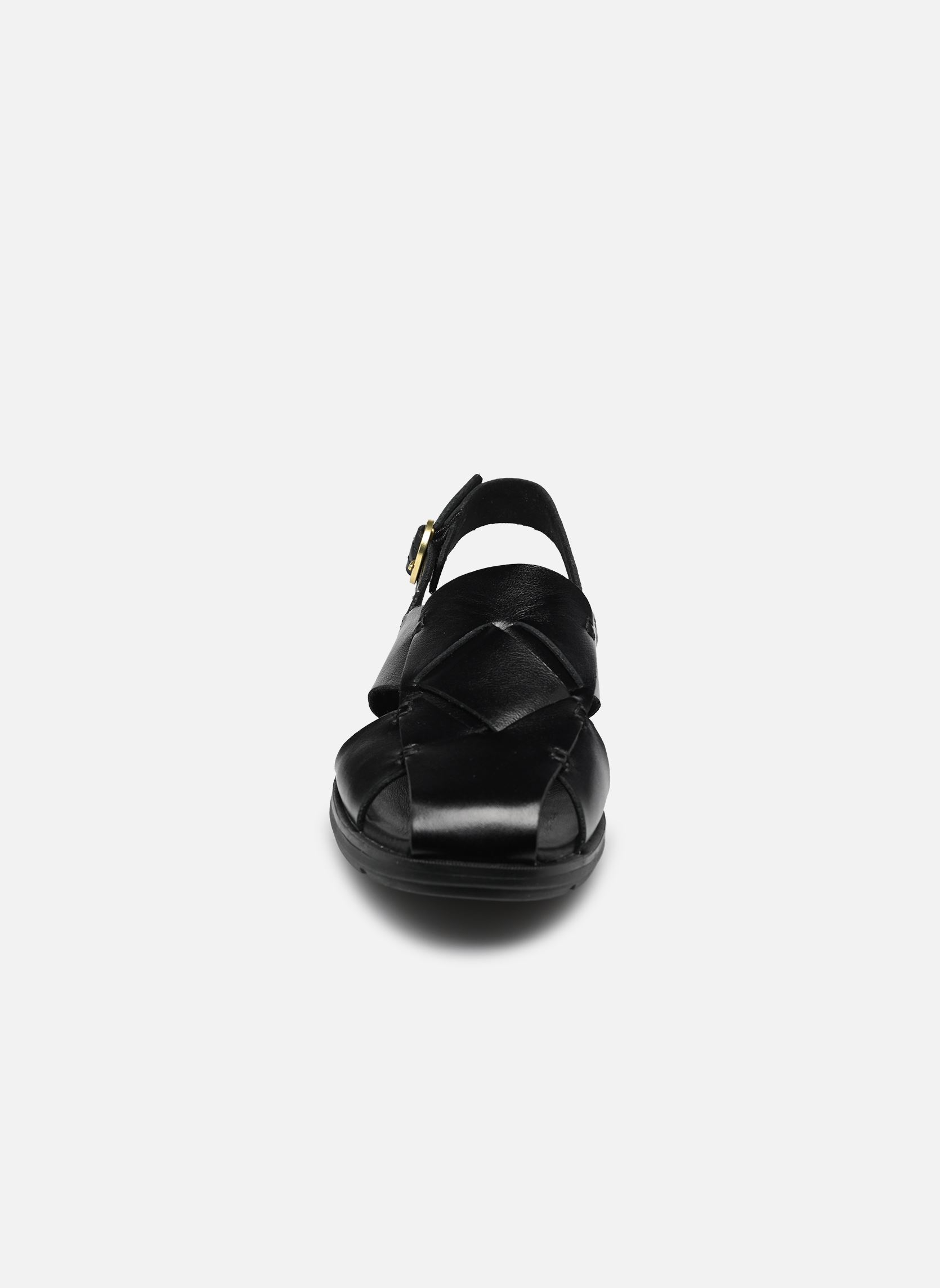Platte sandalen BACKSTRAP SANDAL dames zwart Timberland Platte sandalen BACKSTRAP SANDAL dames zwart BLACK FULL GRAIN 2