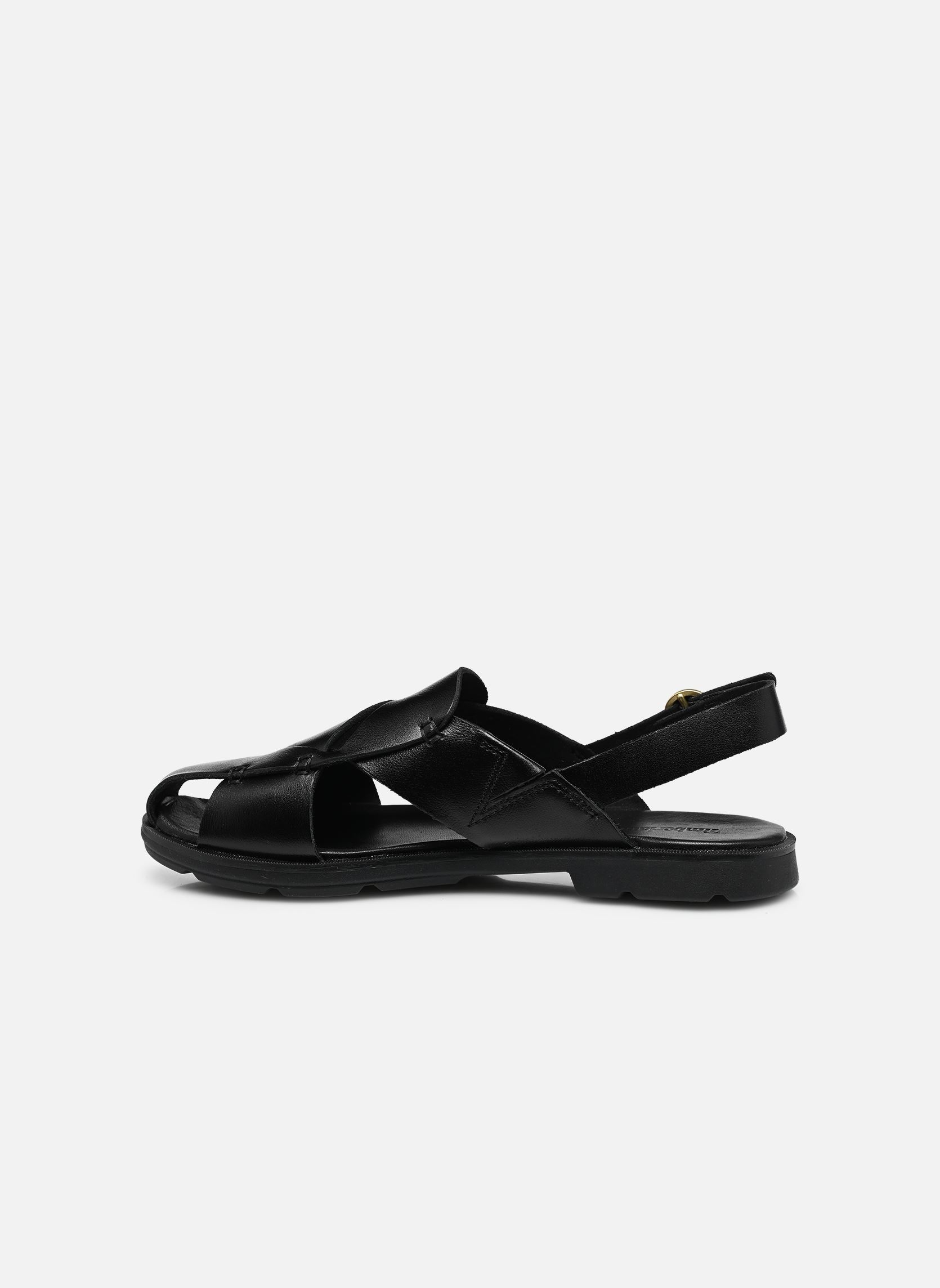 Platte sandalen BACKSTRAP SANDAL dames zwart Timberland Platte sandalen BACKSTRAP SANDAL dames zwart BLACK FULL GRAIN 2