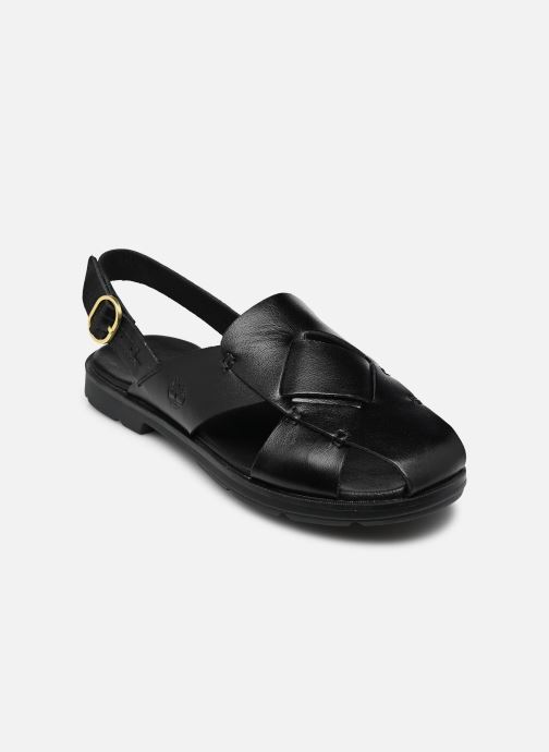 Timberland Platte sandalen BACKSTRAP SANDAL dames zwart