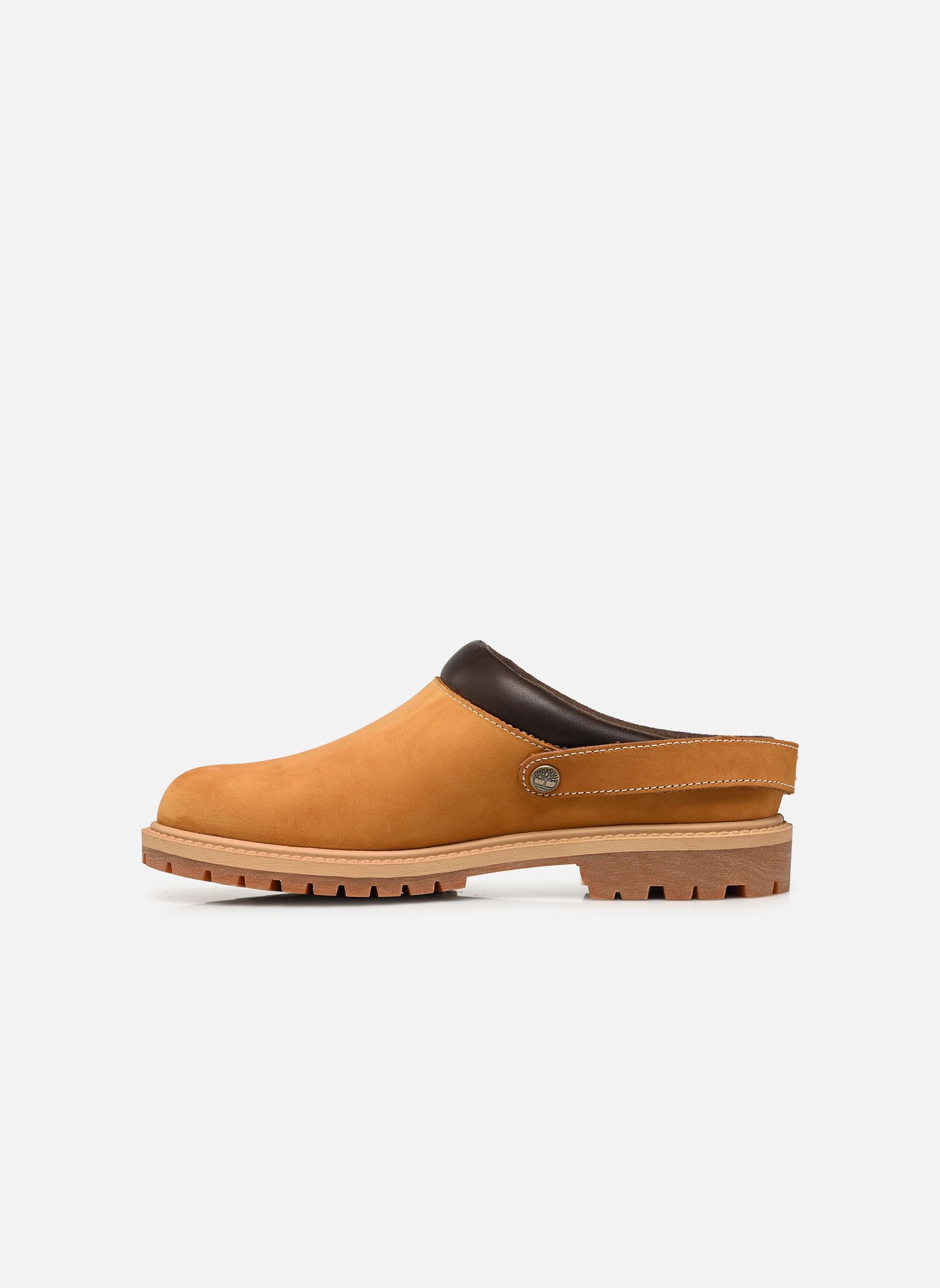 Muilen en klompen CLOG SHOE dames bruin Timberland Muilen en klompen CLOG SHOE dames bruin WHEAT NUBUCK