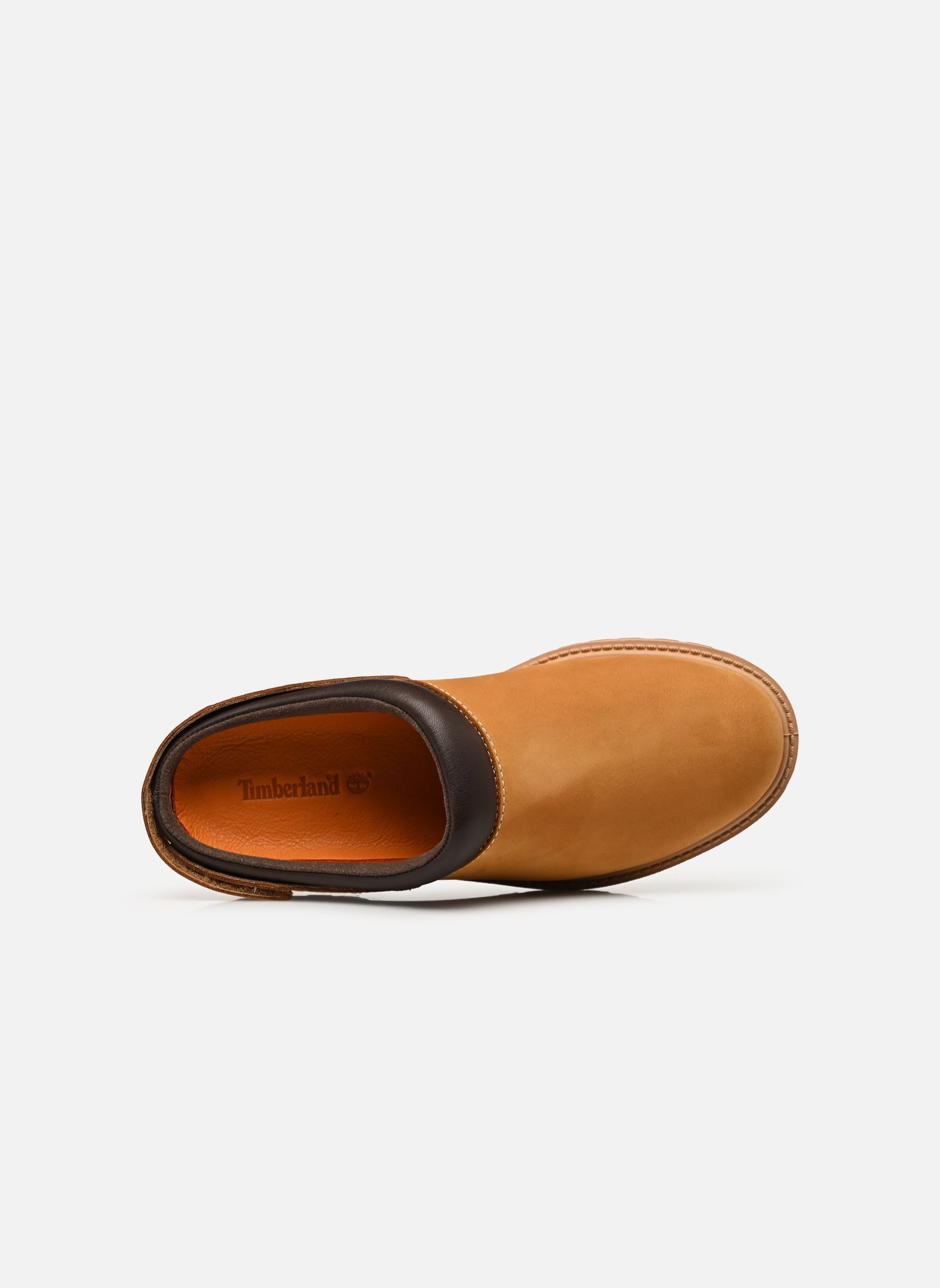 Muilen en klompen CLOG SHOE dames bruin Timberland Muilen en klompen CLOG SHOE dames bruin WHEAT NUBUCK