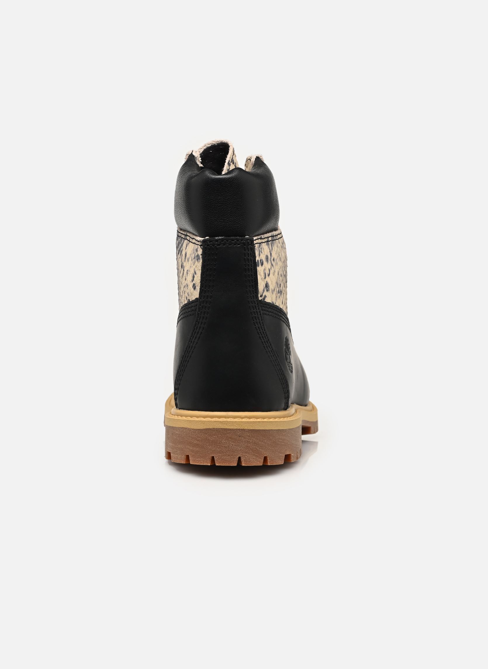 Bottines à lacets 6 INCH LACE BOOT femme noir Timberland Bottines à lacets 6 INCH LACE BOOT femme noir SNAKE PRINT SUEDE
