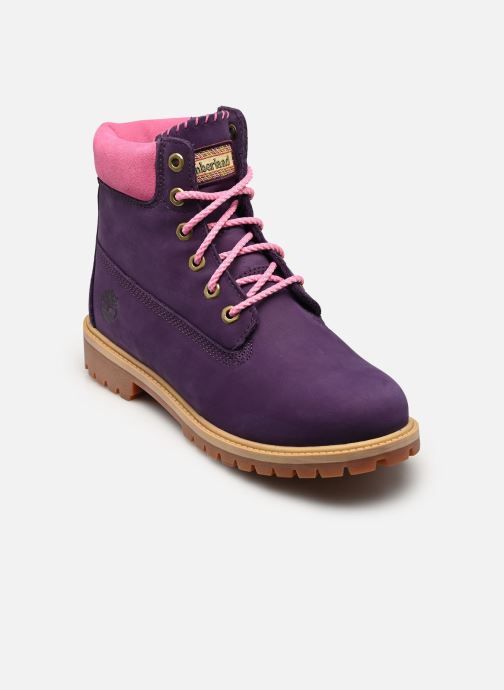 Timberland Bottines Premium 6 INCH LACE UP W B fille violet