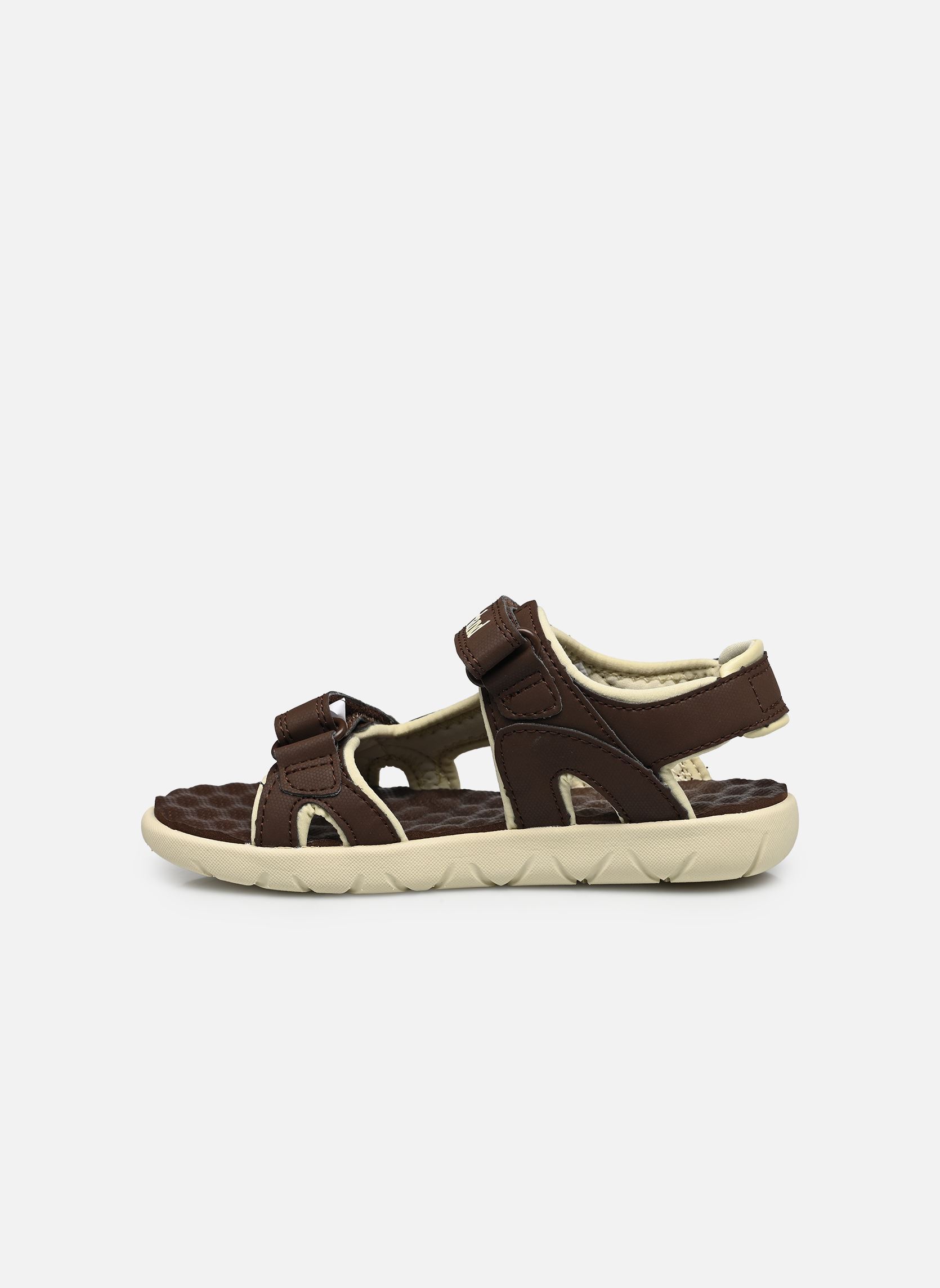 Badeschlappen Perkins Row BACKSTRAP SANDAL C jungen braun Timberland Badeschlappen Perkins Row BACKSTRAP SANDAL C jungen braun DARK BROWN