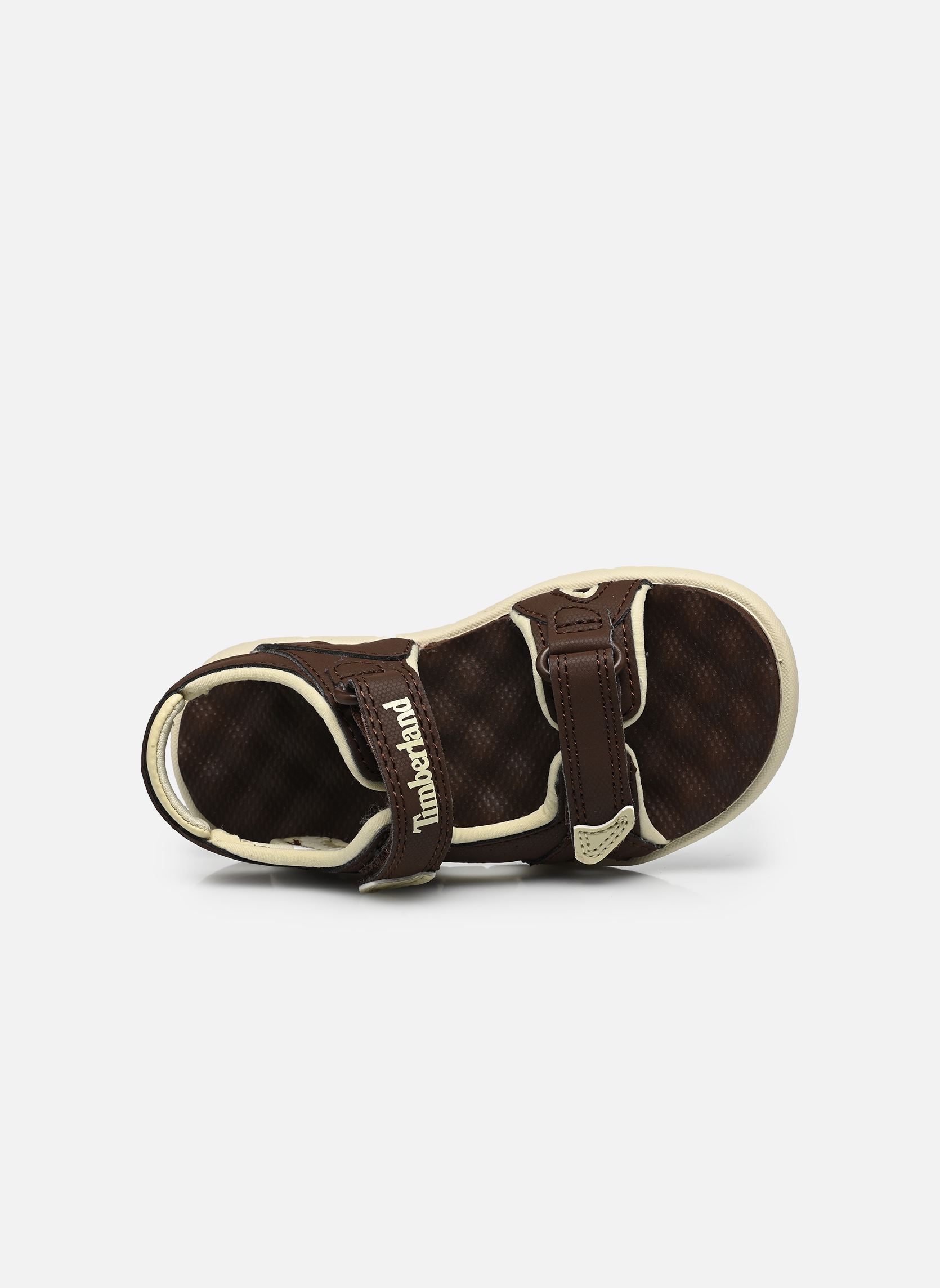 Sandales de bain Perkins Row BACKSTRAP SANDAL B garçon marron Timberland Sandales de bain Perkins Row BACKSTRAP SANDAL B garçon marron DARK BROWN