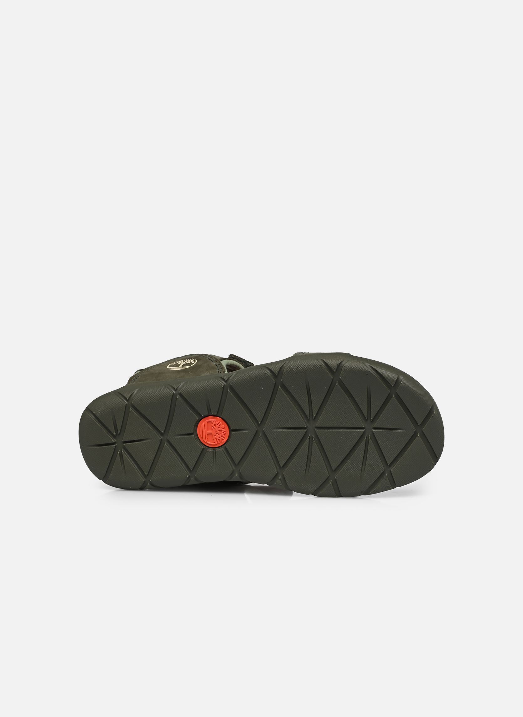 Badeschlappen Perkins Row BACKSTRAP SANDAL jungen grün Timberland Badeschlappen Perkins Row BACKSTRAP SANDAL jungen grün DARK GREEN NUBUCK
