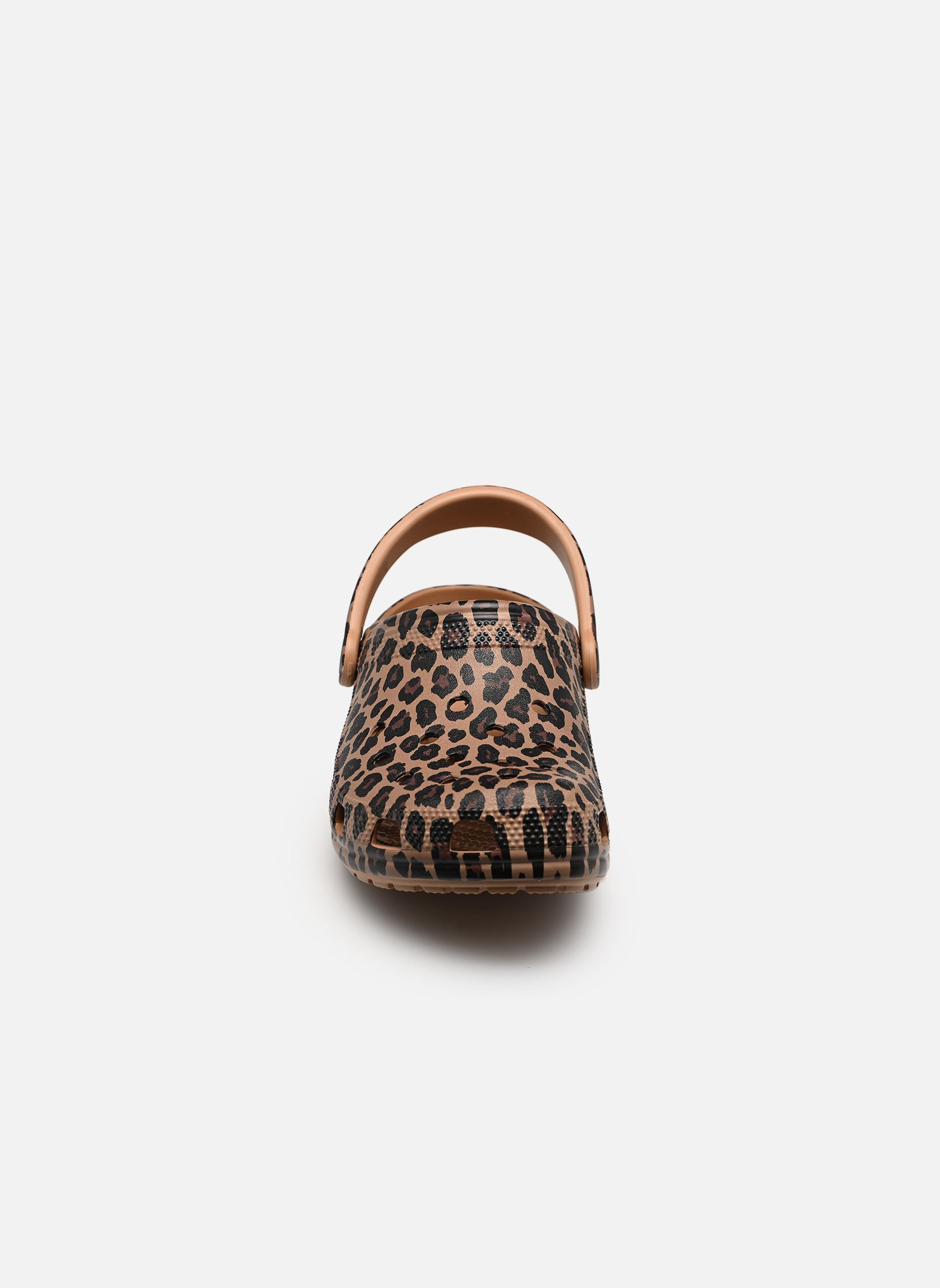 Muilen en klompen Classic Animal Clog dames bruin Crocs Muilen en klompen Classic Animal Clog dames bruin Sepia/Leopard