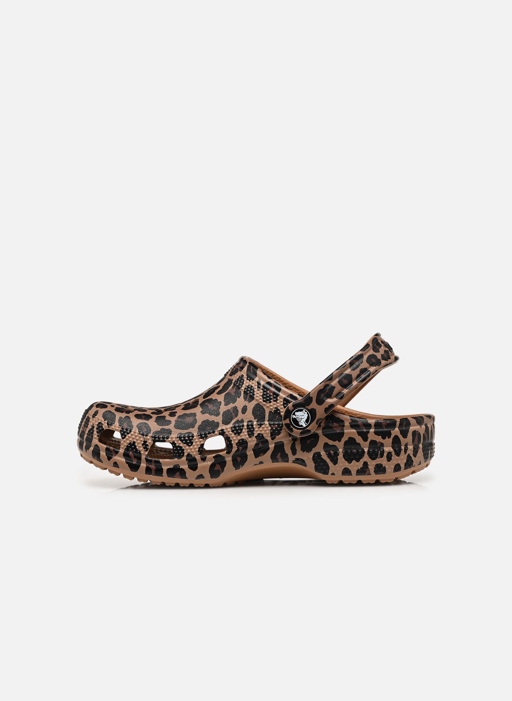 Muilen en klompen Classic Animal Clog dames bruin Crocs Muilen en klompen Classic Animal Clog dames bruin Sepia/Leopard