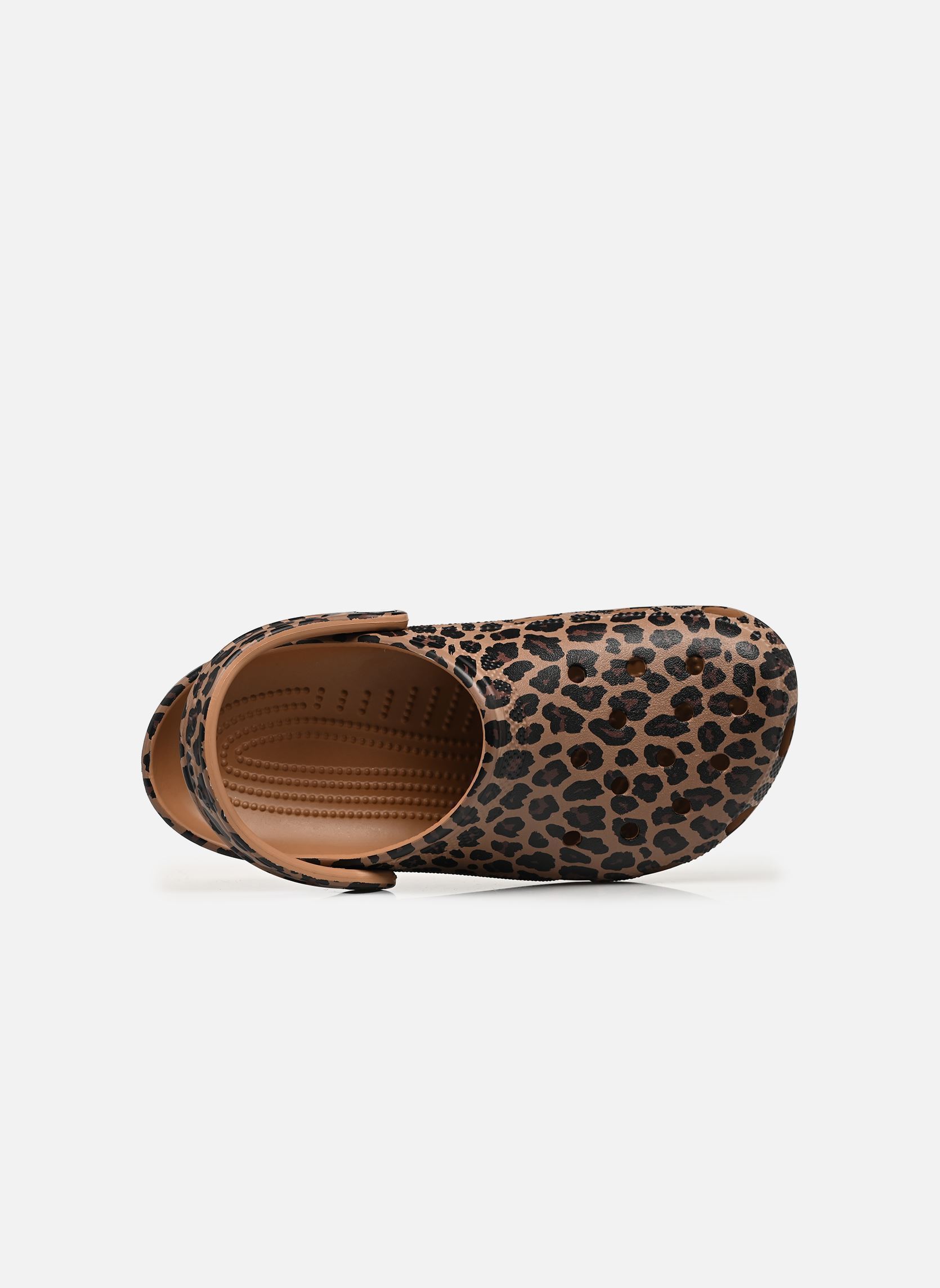 Muilen en klompen Classic Animal Clog dames bruin Crocs Muilen en klompen Classic Animal Clog dames bruin Sepia/Leopard