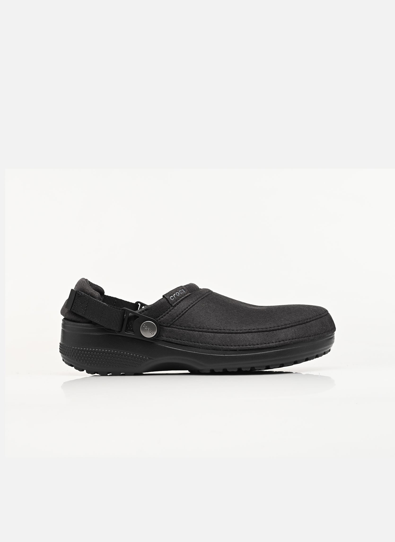 Mules et sabots Classic Crafted Vegan Suede Clog W femme noir Crocs Mules et sabots Classic Crafted Vegan Suede Clog W femme noir Black