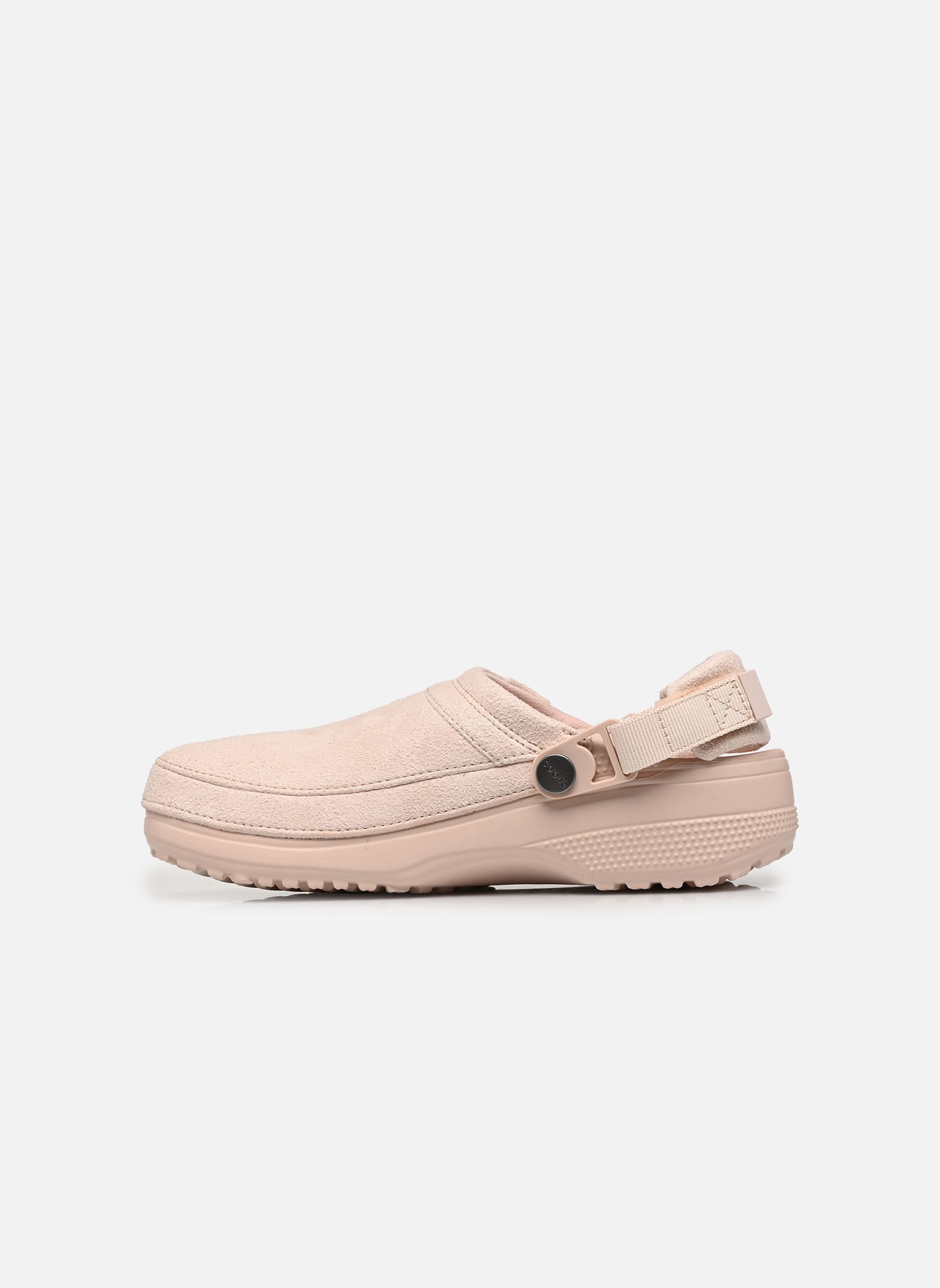 Mules et sabots Classic Crafted Vegan Suede Clog W femme rose Crocs Mules et sabots Classic Crafted Vegan Suede Clog W femme rose Quartz