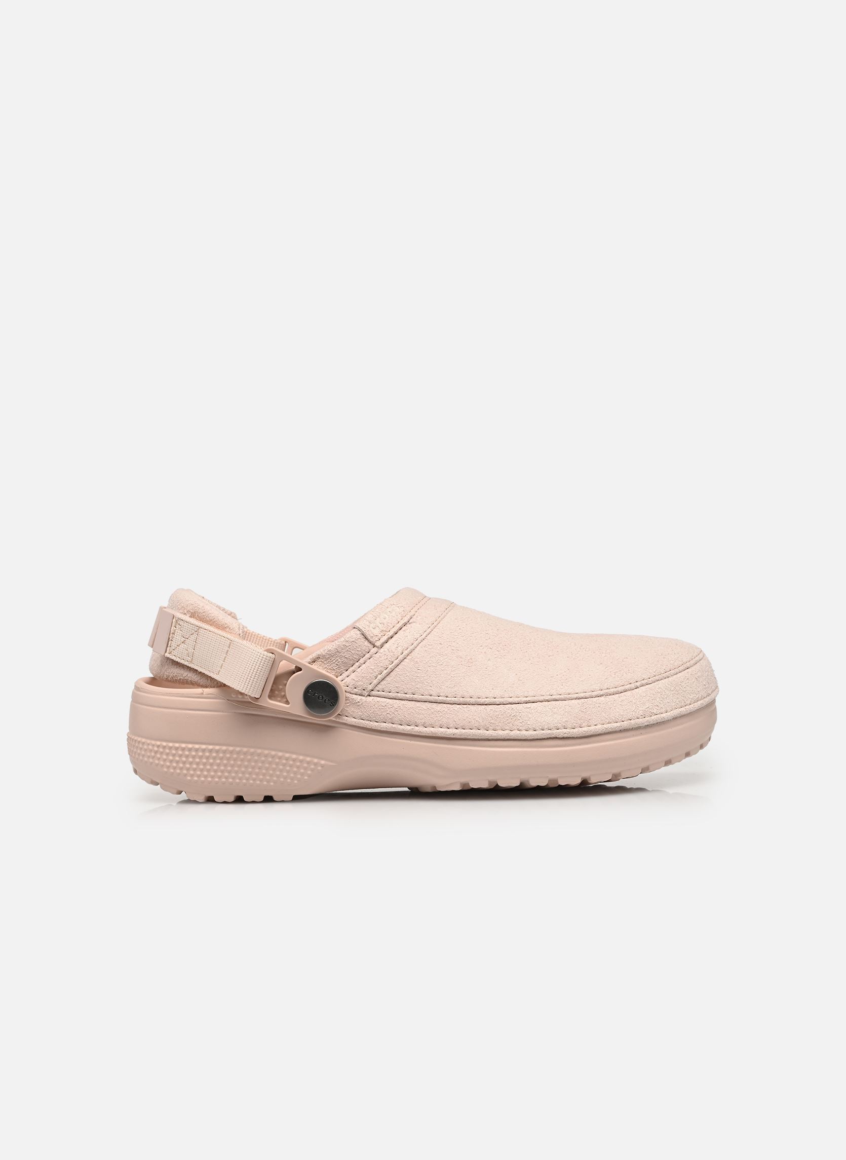 Mules et sabots Classic Crafted Vegan Suede Clog W femme rose Crocs Mules et sabots Classic Crafted Vegan Suede Clog W femme rose Quartz