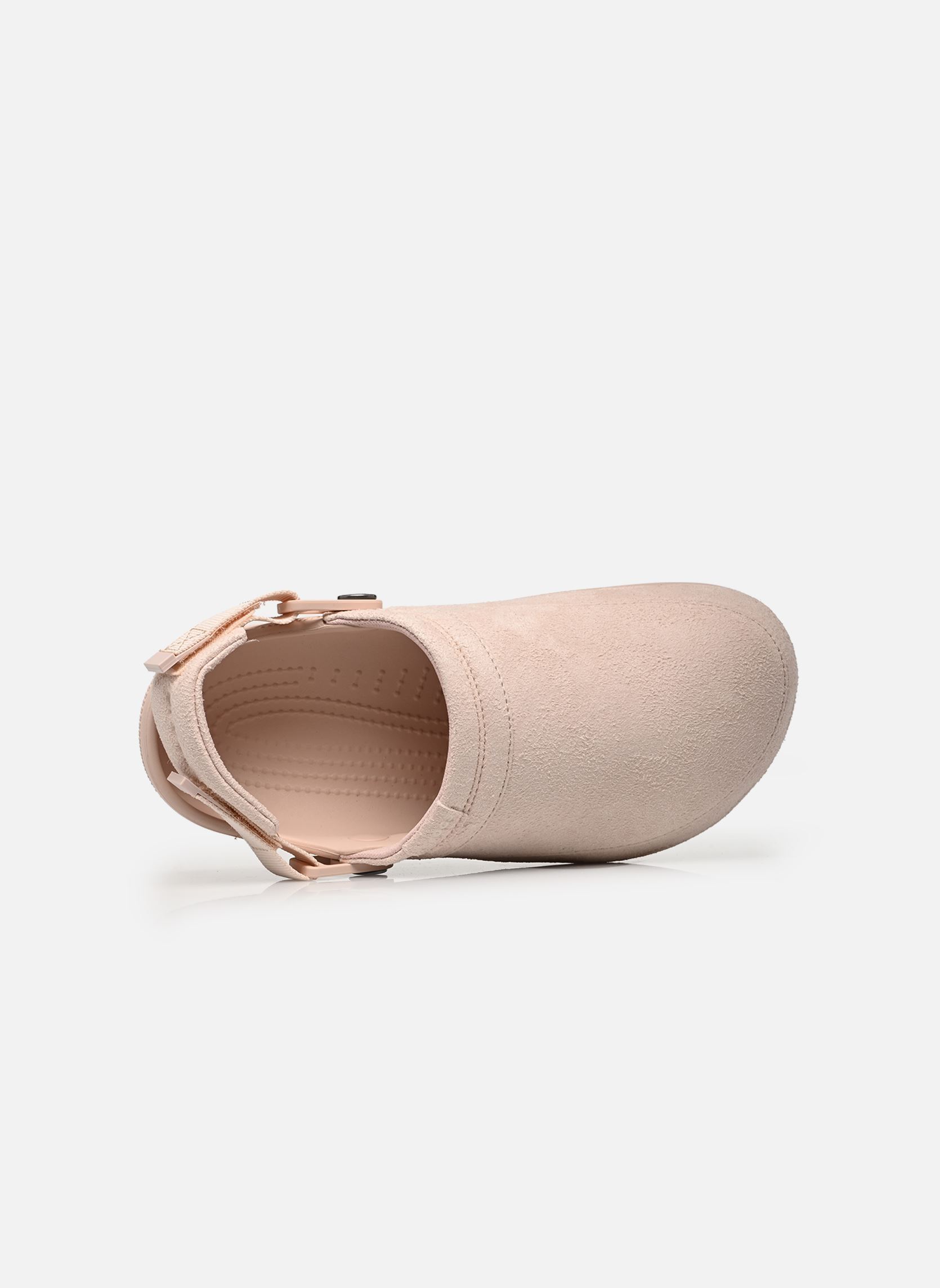 Mules et sabots Classic Crafted Vegan Suede Clog W femme rose Crocs Mules et sabots Classic Crafted Vegan Suede Clog W femme rose Quartz