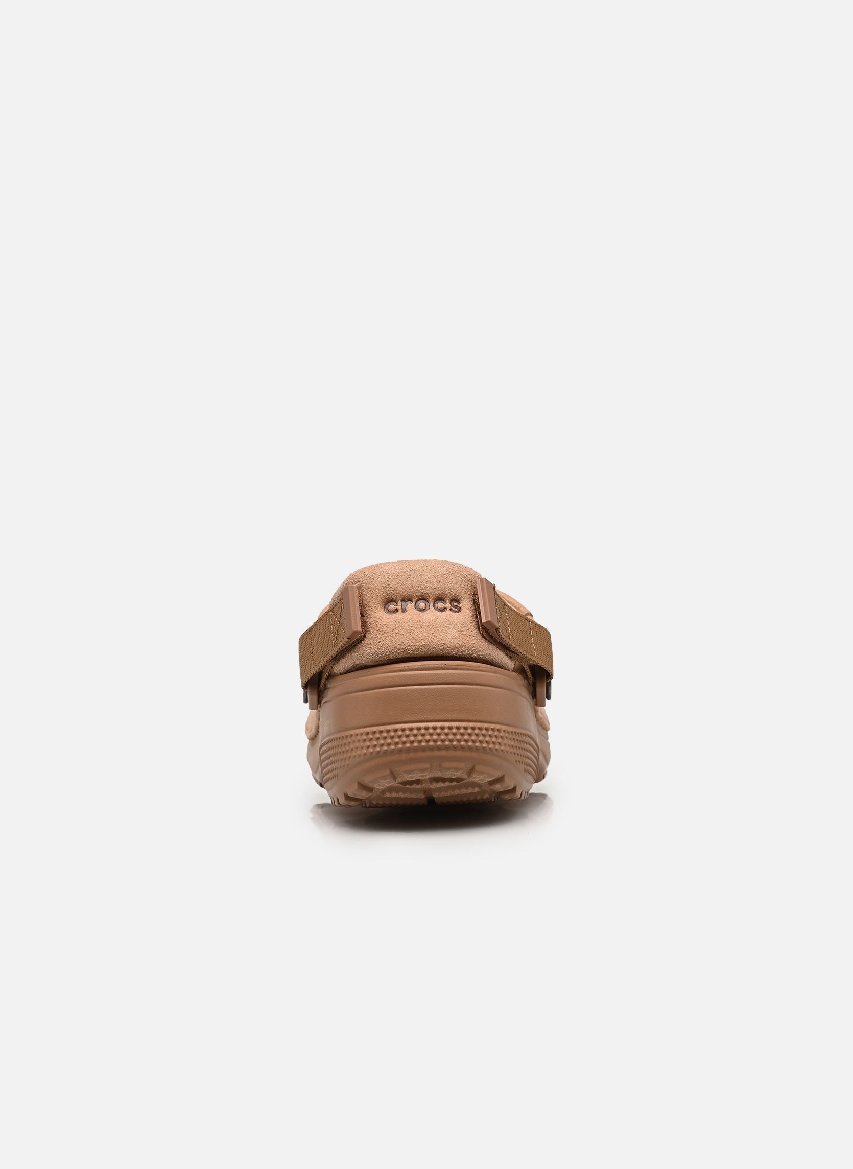 Muilen en klompen Classic Crafted Vegan Suede Clog W dames bruin Crocs Muilen en klompen Classic Crafted Vegan Suede Clog W dames bruin Milk chocolate