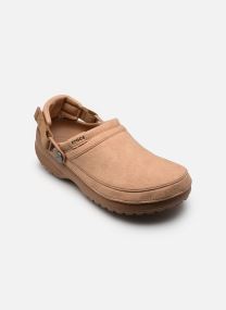 Muilen en klompen Classic Crafted Vegan Suede Clog W dames bruin Crocs Muilen en klompen Classic Crafted Vegan Suede Clog W dames bruin Milk chocolate