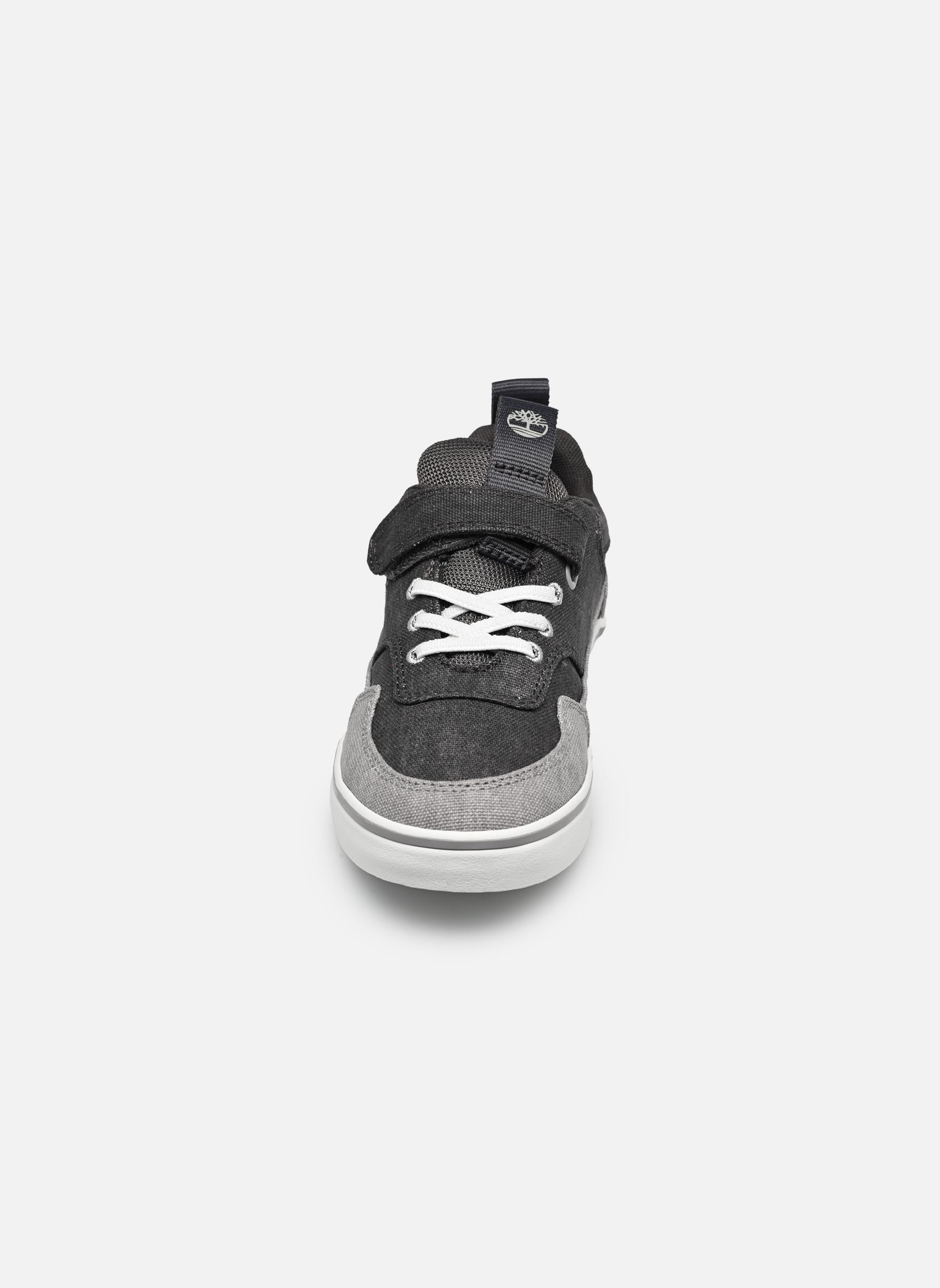 Baskets STONE JUMP LOW HOOK & LOOP SNEAKER C garçon gris Timberland Baskets STONE JUMP LOW HOOK & LOOP SNEAKER C garçon gris DARK GREY CANVAS