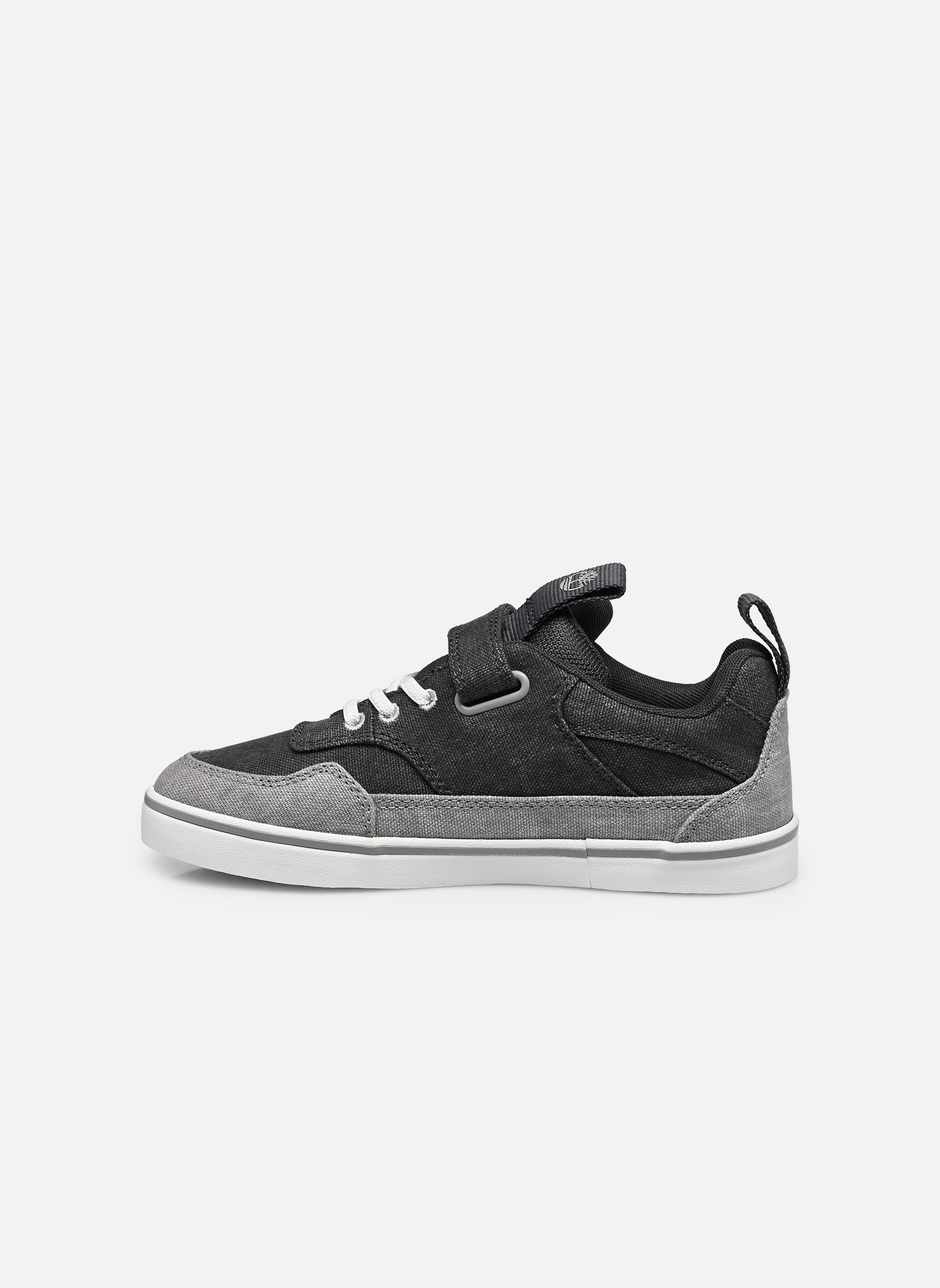 Baskets STONE JUMP LOW HOOK & LOOP SNEAKER C garçon gris Timberland Baskets STONE JUMP LOW HOOK & LOOP SNEAKER C garçon gris DARK GREY CANVAS
