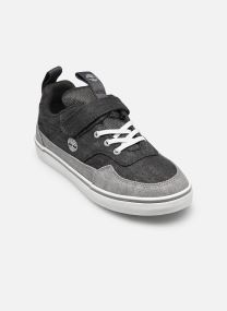 Baskets STONE JUMP LOW HOOK & LOOP SNEAKER C garçon gris Timberland Baskets STONE JUMP LOW HOOK & LOOP SNEAKER C garçon gris DARK GREY CANVAS