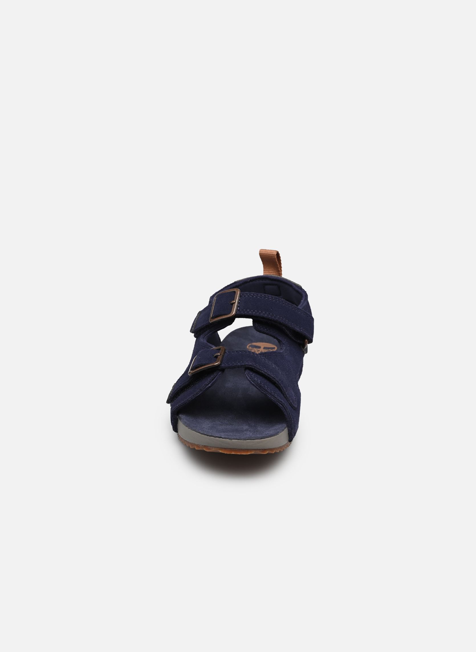 Badslippers CASTLE ISLAND BACKSTRAP SANDAL J jongens blauw Timberland Badslippers CASTLE ISLAND BACKSTRAP SANDAL J jongens blauw DARK BLUE SUEDE