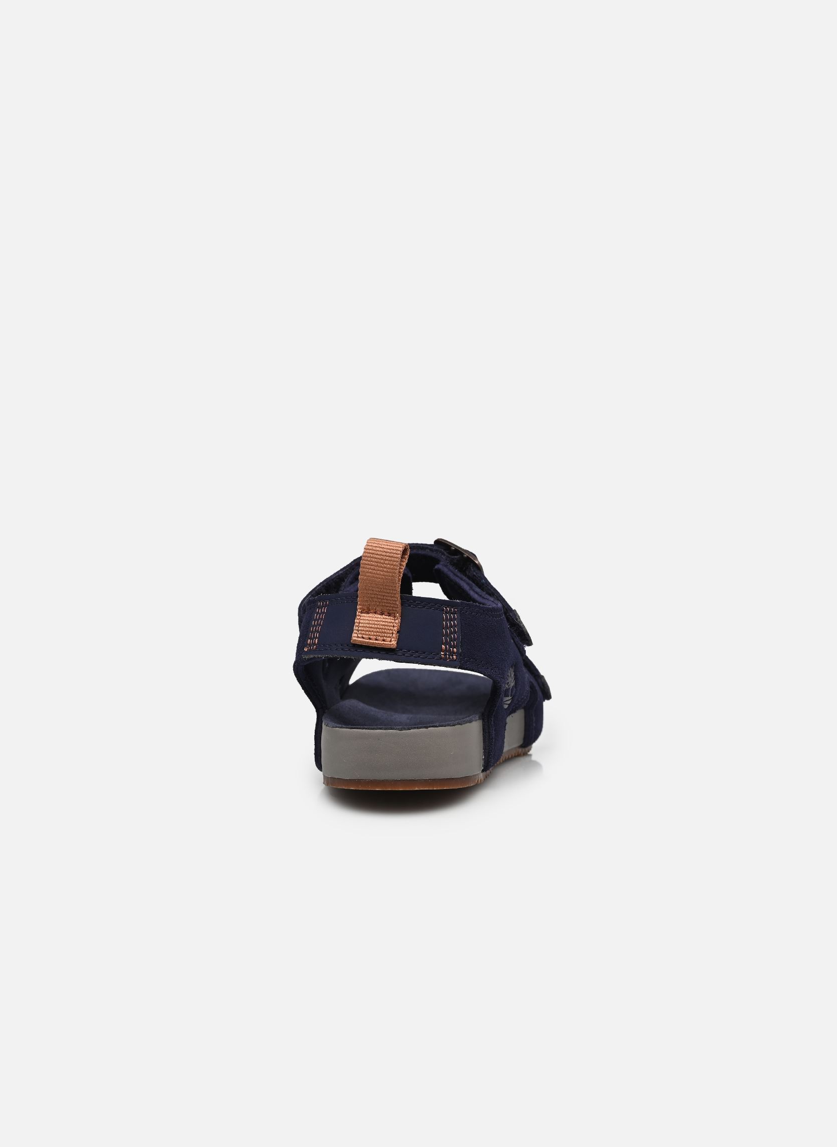 Badslippers CASTLE ISLAND BACKSTRAP SANDAL J jongens blauw Timberland Badslippers CASTLE ISLAND BACKSTRAP SANDAL J jongens blauw DARK BLUE SUEDE