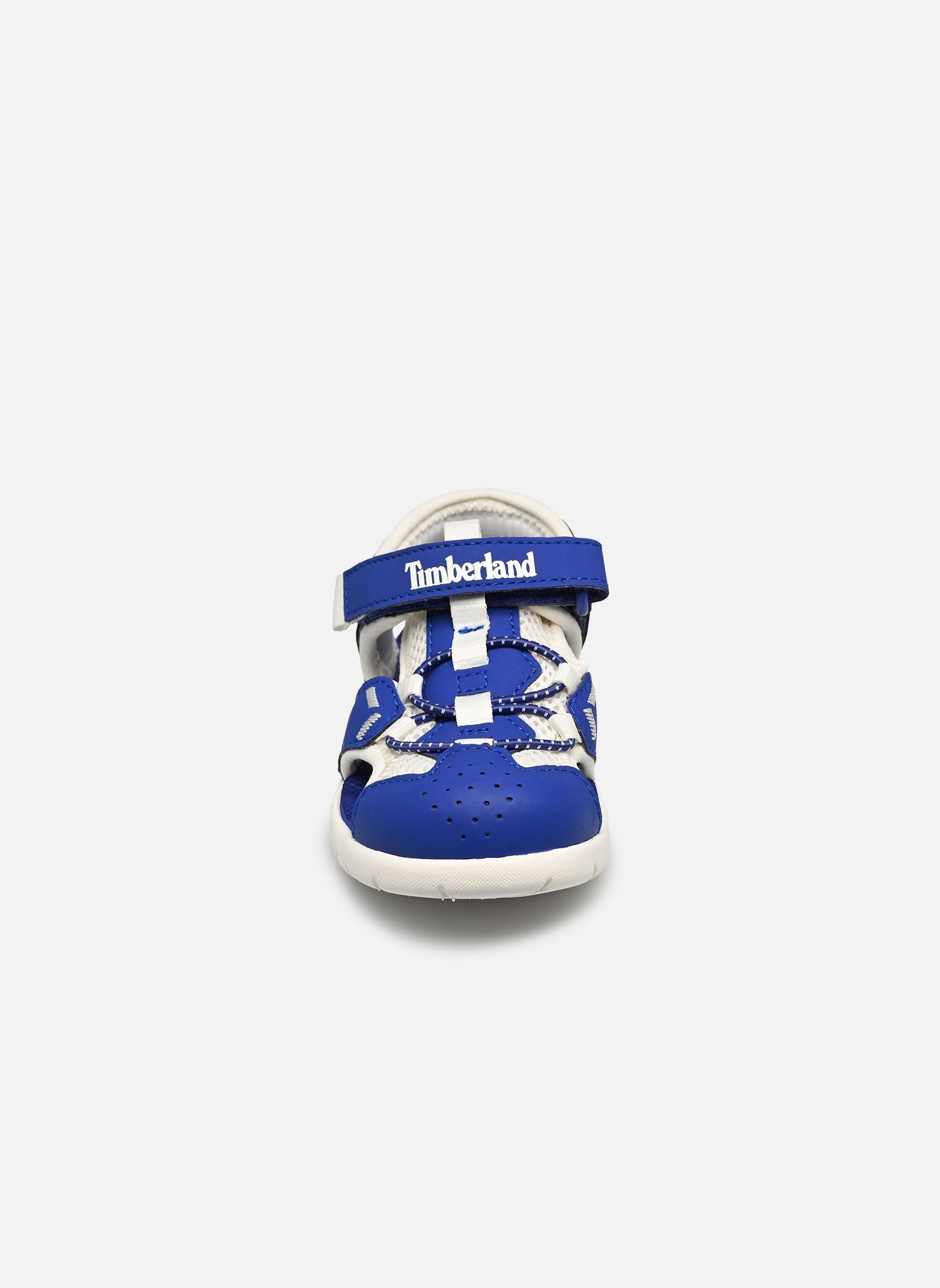 Sandales Perkins Row FISHERMAN SANDAL B garçon bleu Timberland Sandales Perkins Row FISHERMAN SANDAL B garçon bleu BRIGHT BLUE MESH