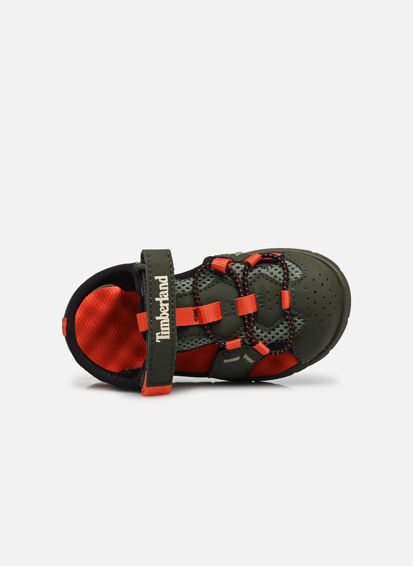 Sandalen Perkins Row FISHERMAN SANDAL B jungen grün Timberland Sandalen Perkins Row FISHERMAN SANDAL B jungen grün DARK GREEN MESH