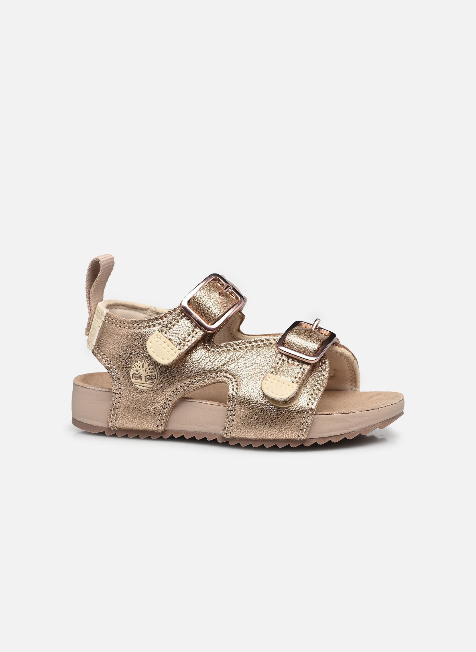 Badeschlappen CASTLE ISLAND BACKSTRAP SANDAL B mädchen rosa Timberland Badeschlappen CASTLE ISLAND BACKSTRAP SANDAL B mädchen rosa LIGHT PINK METALLIC