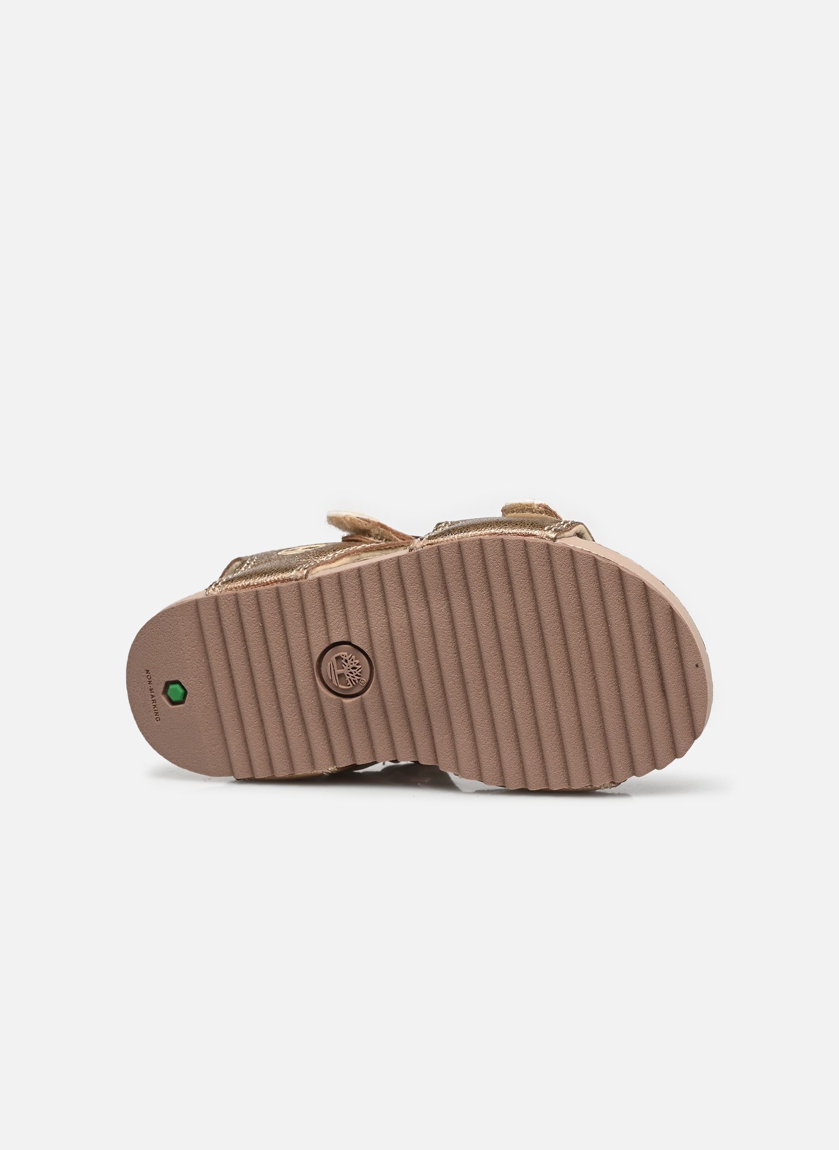 Badeschlappen CASTLE ISLAND BACKSTRAP SANDAL B mädchen rosa Timberland Badeschlappen CASTLE ISLAND BACKSTRAP SANDAL B mädchen rosa LIGHT PINK METALLIC