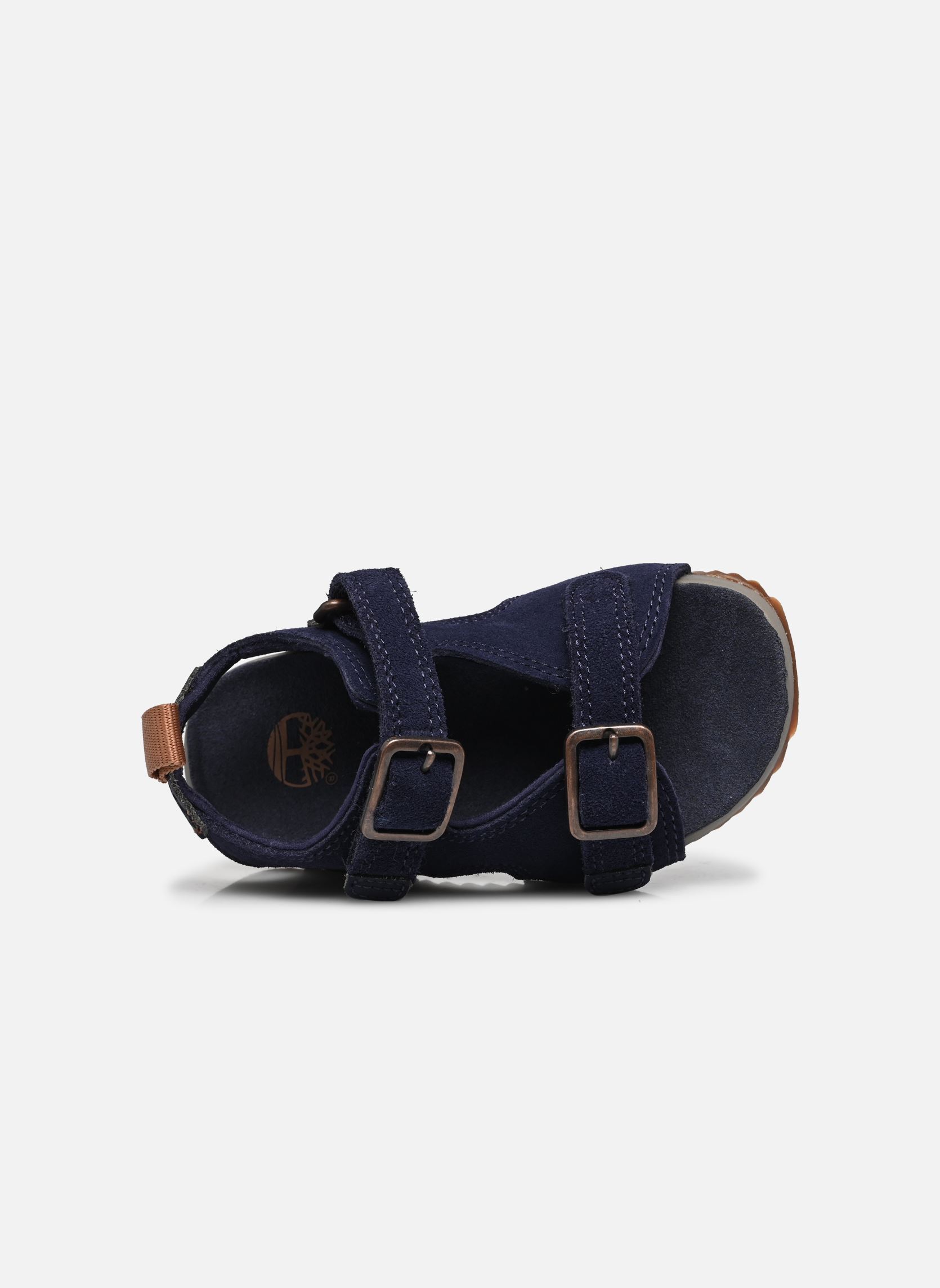 Sandales de bain CASTLE ISLAND BACKSTRAP SANDAL B garçon bleu Timberland Sandales de bain CASTLE ISLAND BACKSTRAP SANDAL B garçon bleu DARK BLUE SUEDE