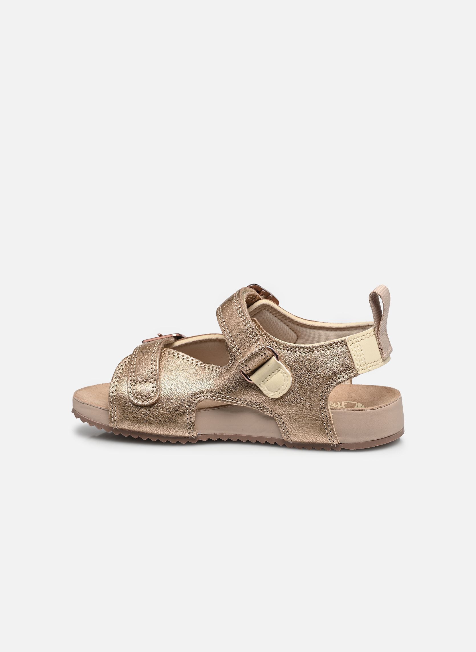 Badslippers CASTLE ISLAND BACKSTRAP SANDAL C meisjes roze Timberland Badslippers CASTLE ISLAND BACKSTRAP SANDAL C meisjes roze LIGHT PINK METALLIC