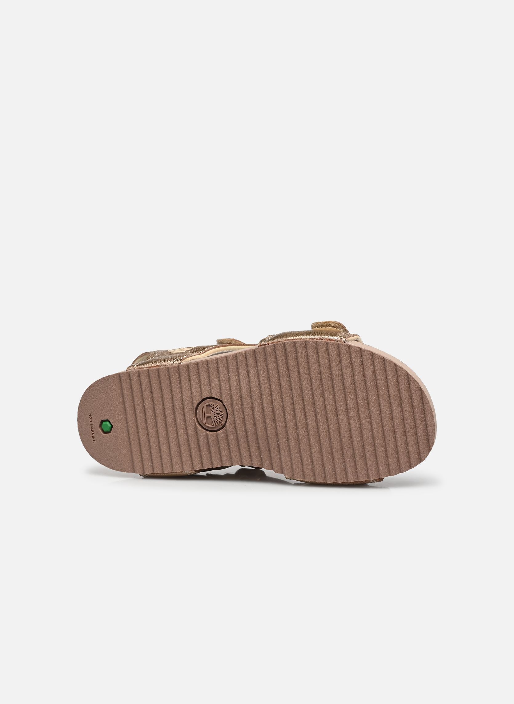 Badslippers CASTLE ISLAND BACKSTRAP SANDAL C meisjes roze Timberland Badslippers CASTLE ISLAND BACKSTRAP SANDAL C meisjes roze LIGHT PINK METALLIC