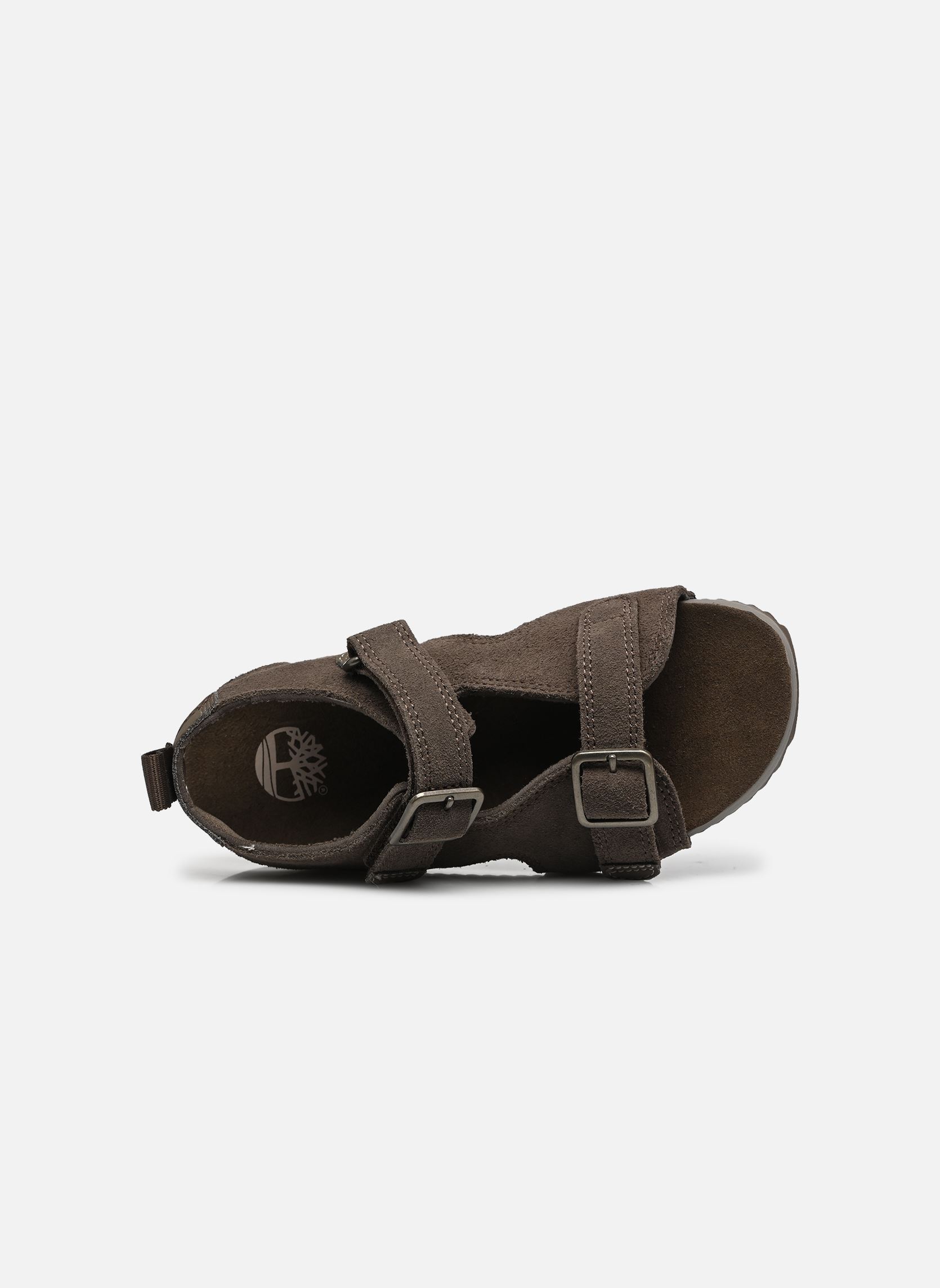 Badslippers CASTLE ISLAND BACKSTRAP SANDAL C jongens grijs Timberland Badslippers CASTLE ISLAND BACKSTRAP SANDAL C jongens grijs DARK GREY SUEDE