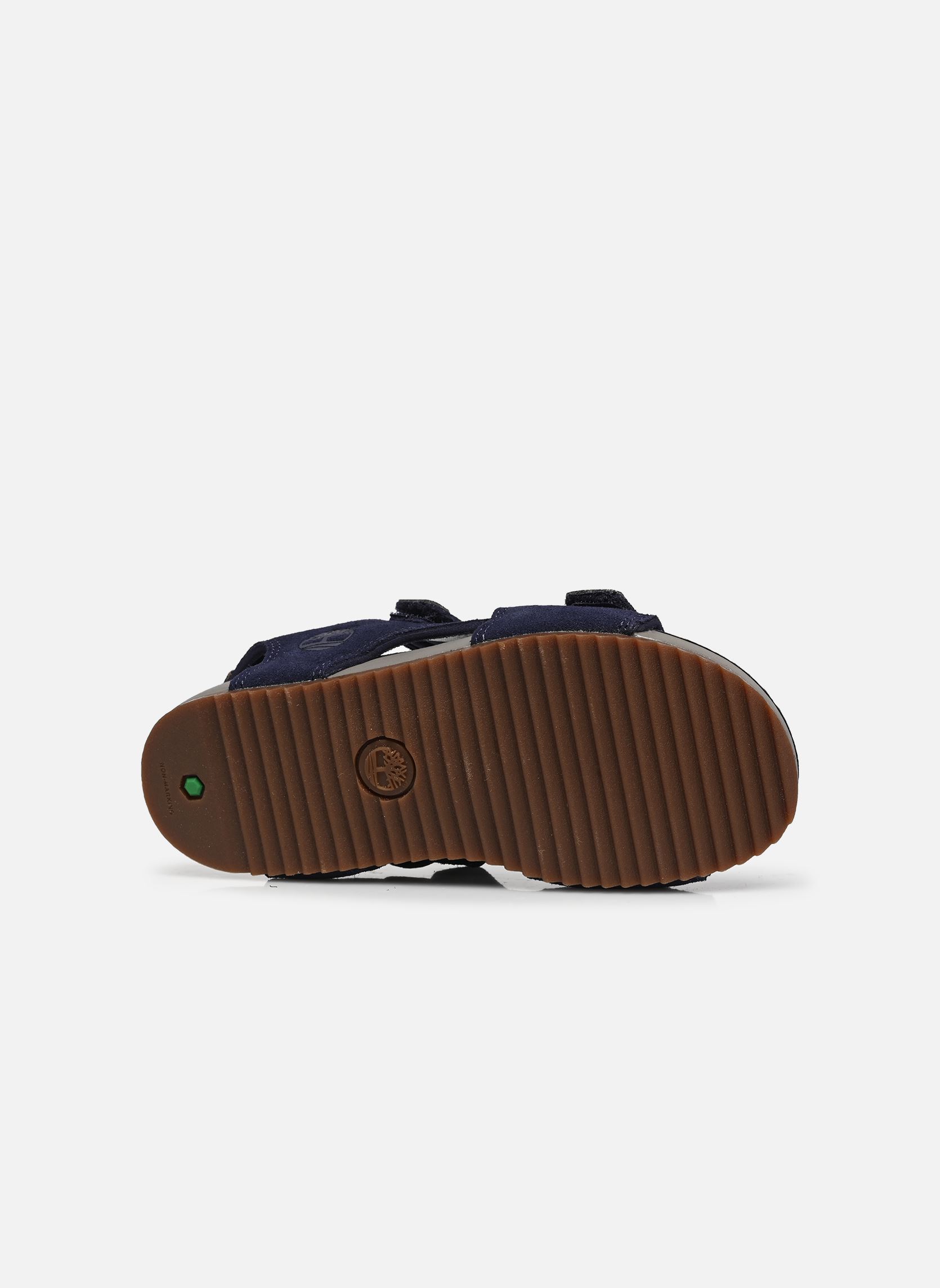 Badslippers CASTLE ISLAND BACKSTRAP SANDAL C jongens blauw Timberland Badslippers CASTLE ISLAND BACKSTRAP SANDAL C jongens blauw DARK BLUE SUEDE