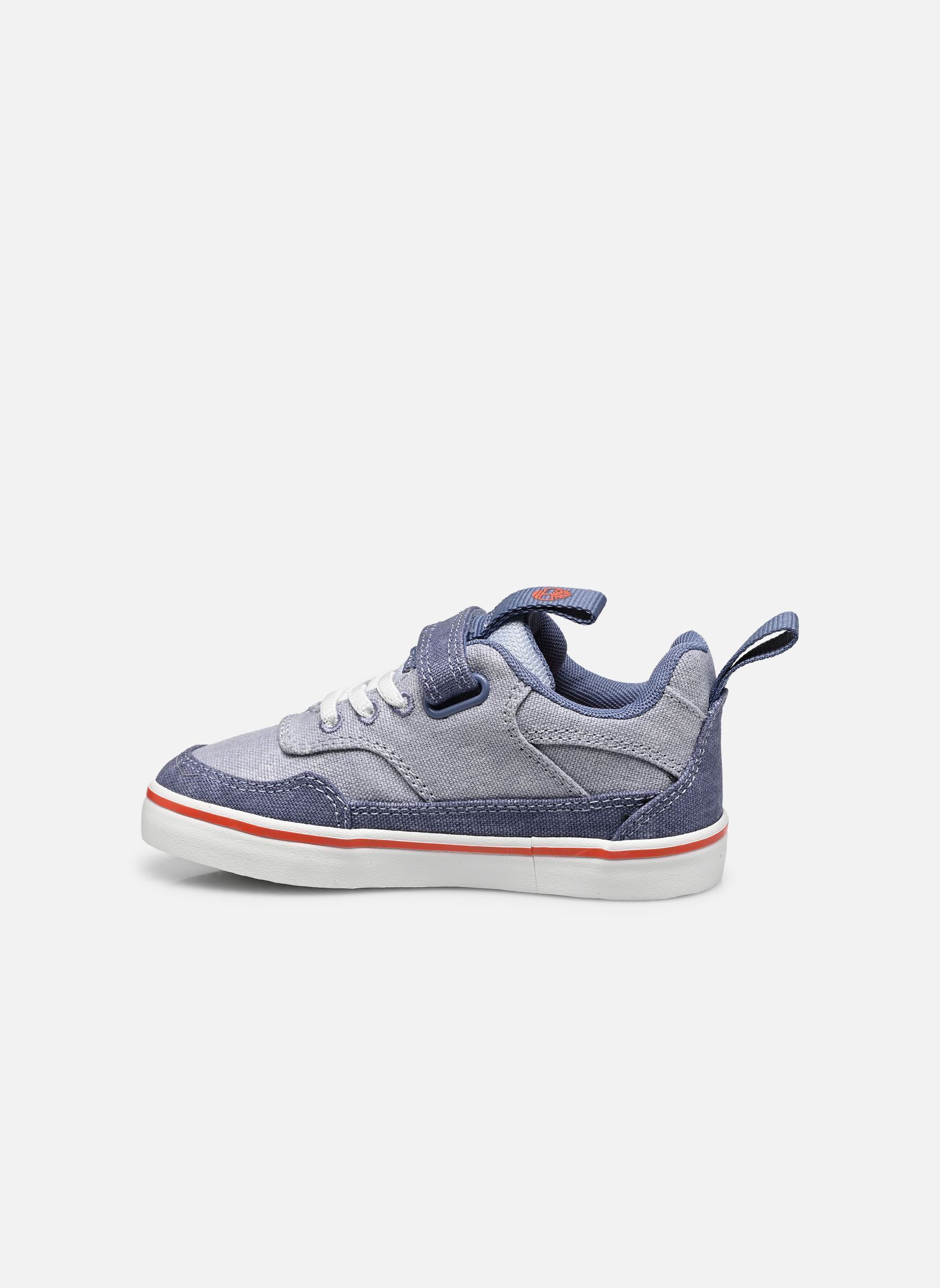 Niedrige Sneaker STONE JUMP LOW HOOK & LOOP SNEAKER LT jungen blau Timberland Niedrige Sneaker STONE JUMP LOW HOOK & LOOP SNEAKER LT jungen blau BLUE CANVAS