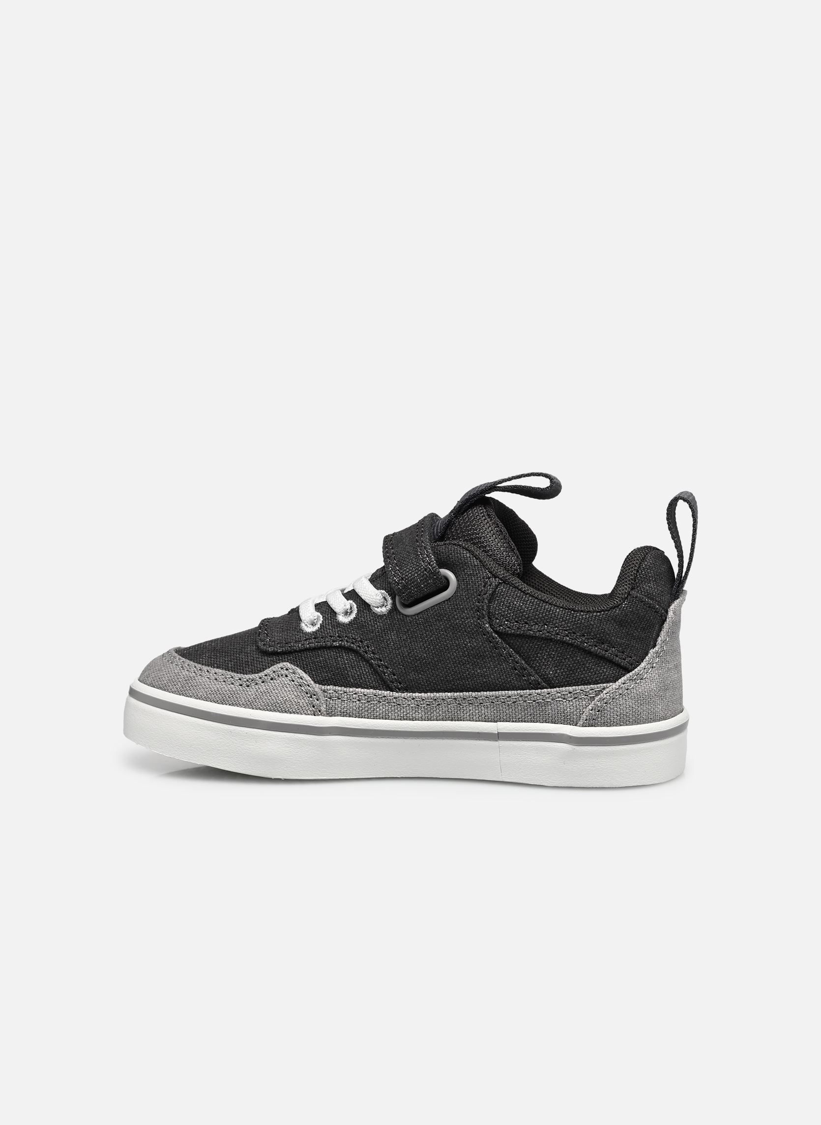 Baskets basses STONE JUMP LOW HOOK & LOOP SNEAKER B garçon gris Timberland Baskets basses STONE JUMP LOW HOOK & LOOP SNEAKER B garçon gris DARK GREY CANVAS