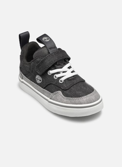 Timberland Baskets basses STONE JUMP LOW HOOK & LOOP SNEAKER B garçon gris