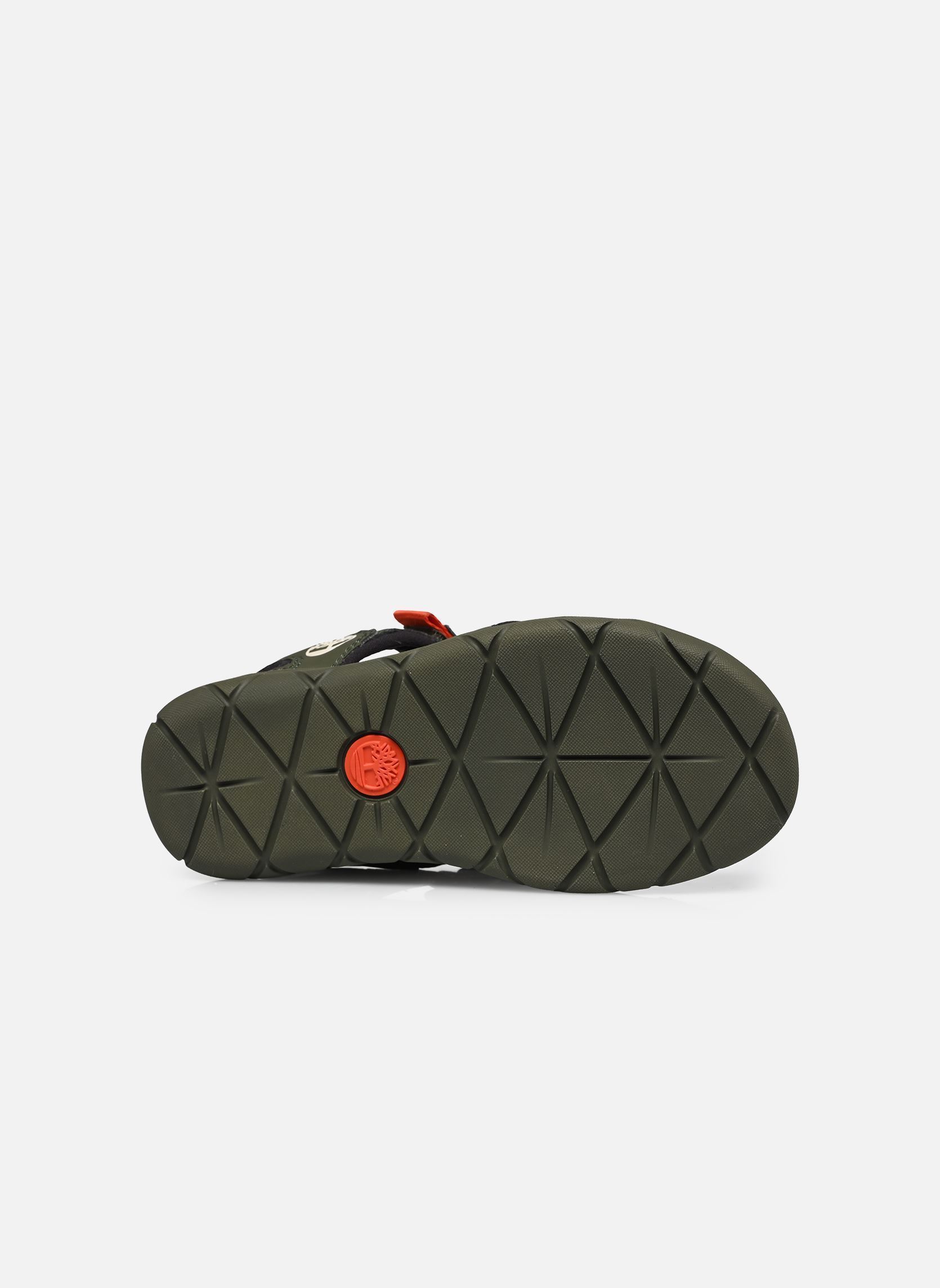 Badeschlappen Perkins Row FISHERMAN SANDAL C jungen grün Timberland Badeschlappen Perkins Row FISHERMAN SANDAL C jungen grün DARK GREEN MESH