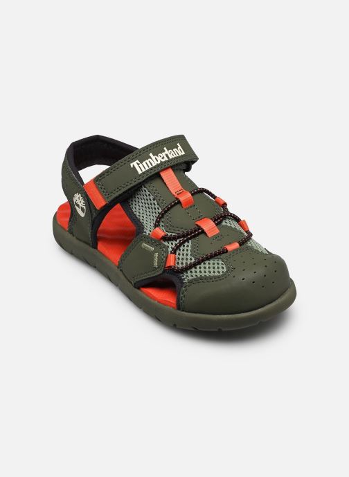 Timberland Badeschlappen Perkins Row FISHERMAN SANDAL C jungen grün