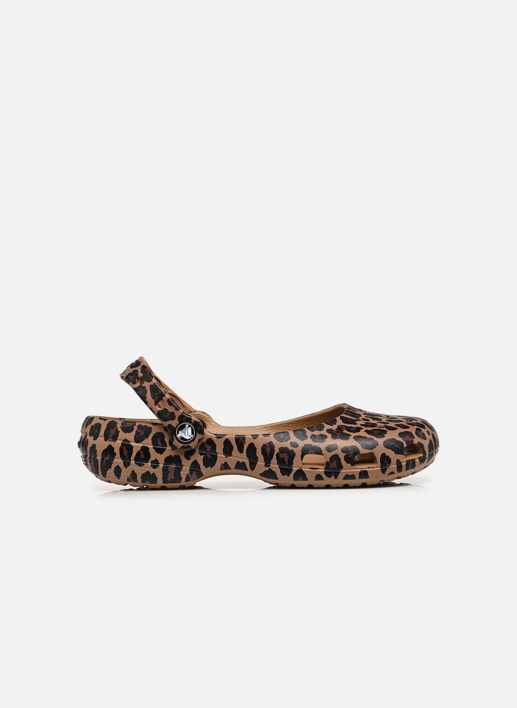 Klassische Ballerinas Classic Animal Ballet damen braun Crocs Klassische Ballerinas Classic Animal Ballet damen braun Sepia/Leopard