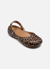 Klassische Ballerinas Classic Animal Ballet damen braun Crocs Klassische Ballerinas Classic Animal Ballet damen braun Sepia/Leopard